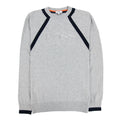 Hugo Boss Kids Embroidered Logo Knitted Sweatshirt Grey