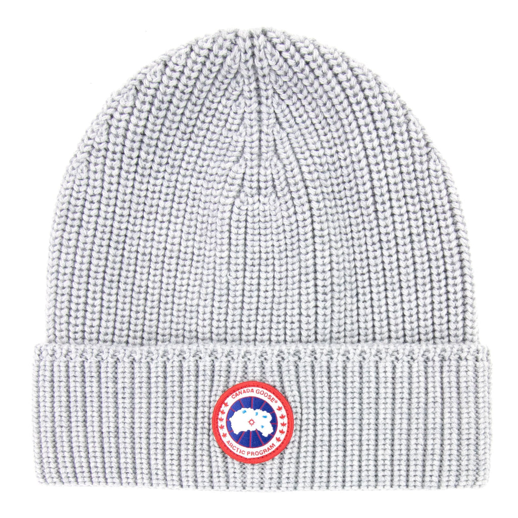 Canada Goose Arctic Disc Rib Beanie Ice Fog