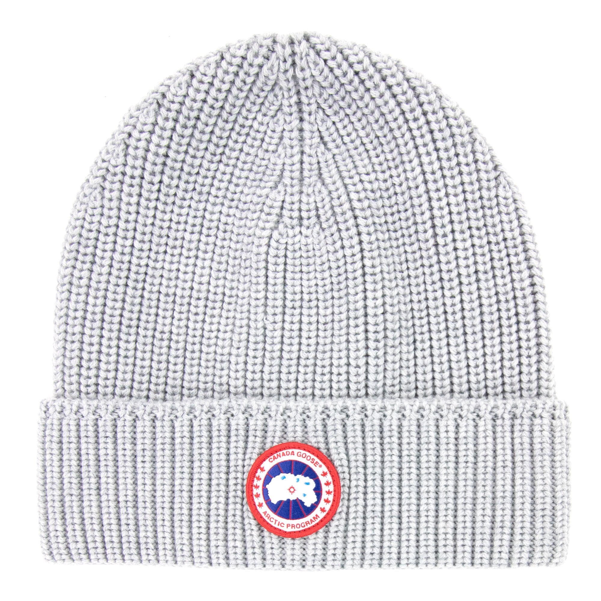 Canada Goose Arctic Disc Rib Beanie Ice Fog