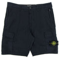 Stone Island Stretch Cotton Tela Cargo Shorts Navy V0020