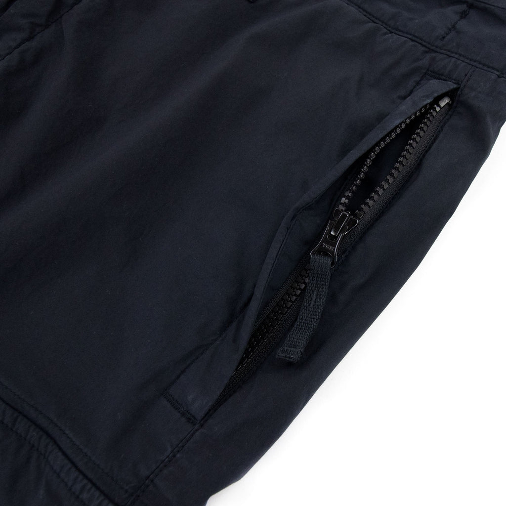 Stone Island Stretch Cotton Tela Cargo Shorts Navy V0020