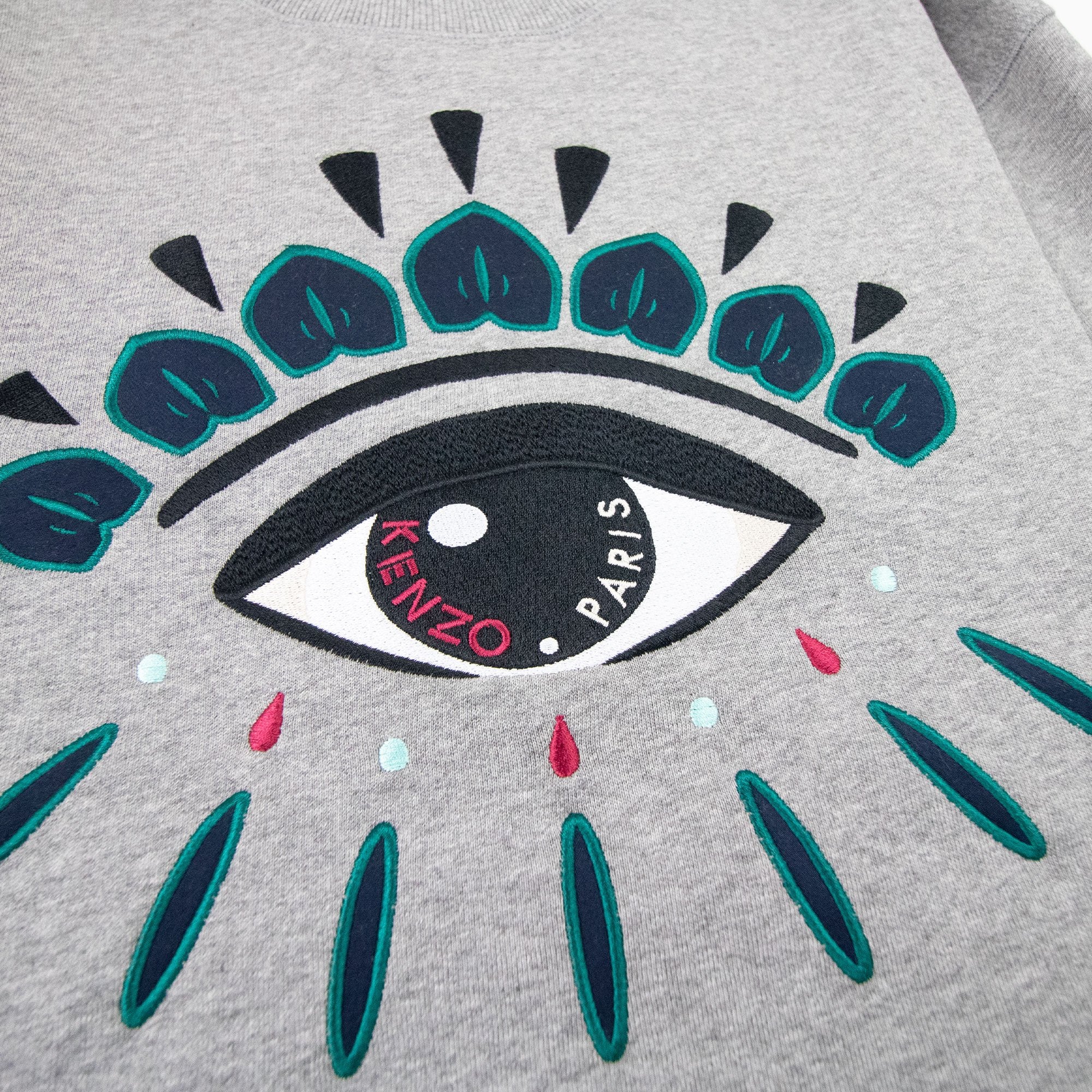 Kenzo Eye Sweatshirt Dark Grey