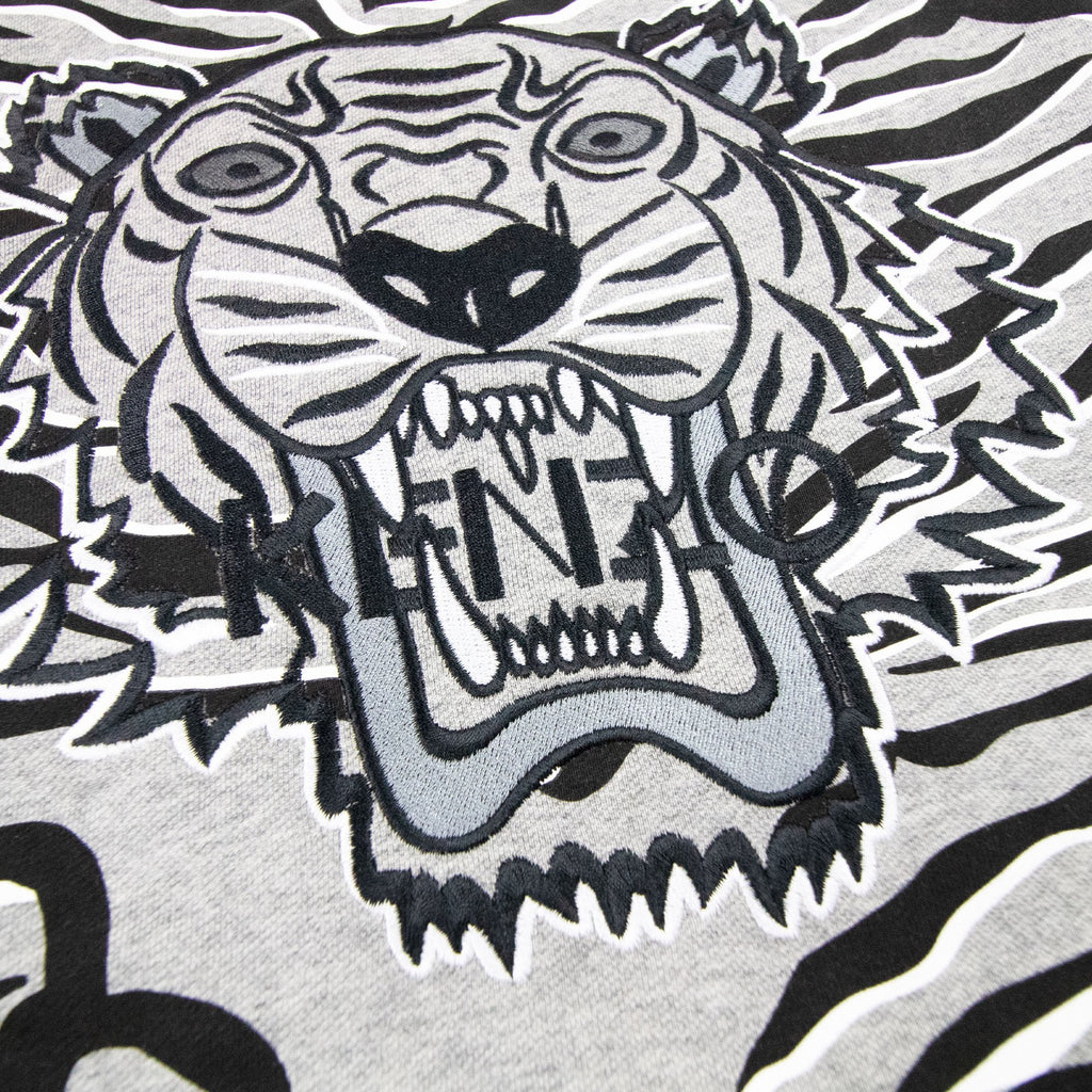 Kenzo Tiger Tail Sweat Grey