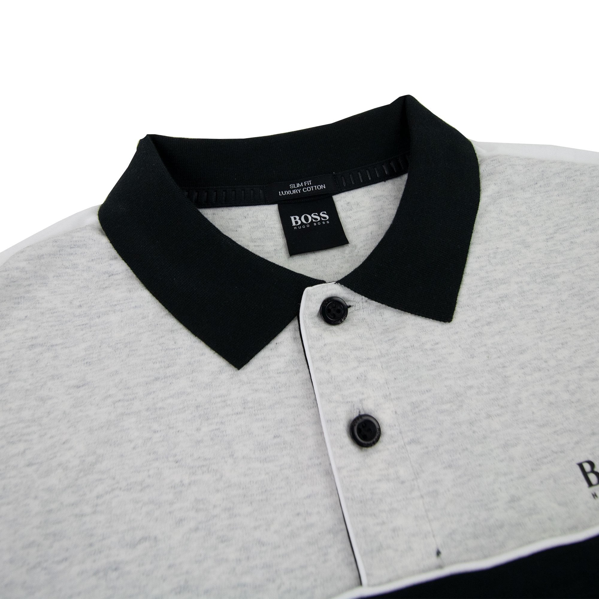 Hugo Boss Paule 1 Slim Fit Polo Black 001