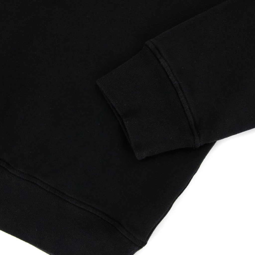 Stone Island 65894 Stencil Hoodied Sweatshirt Black V0029