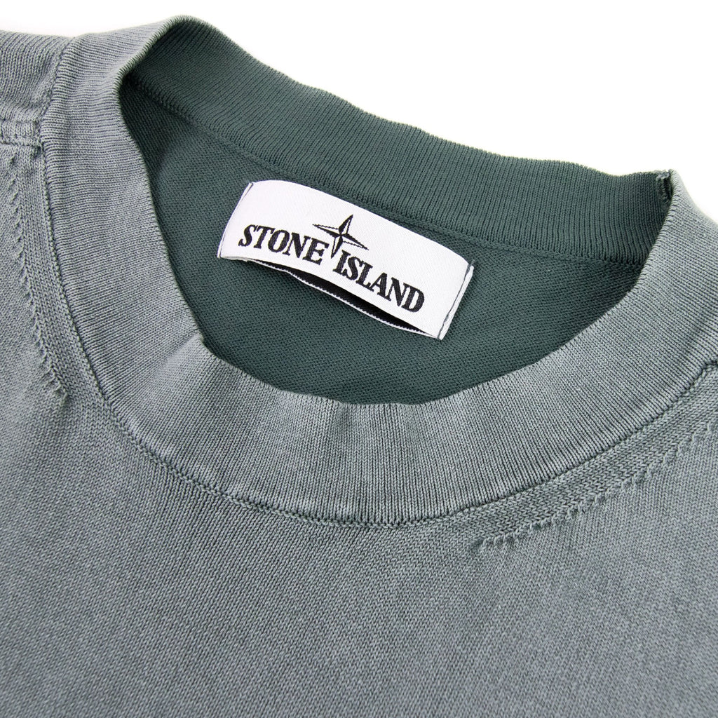 Stone Island 554d9 Knitwear Sweatshirt Green V0057