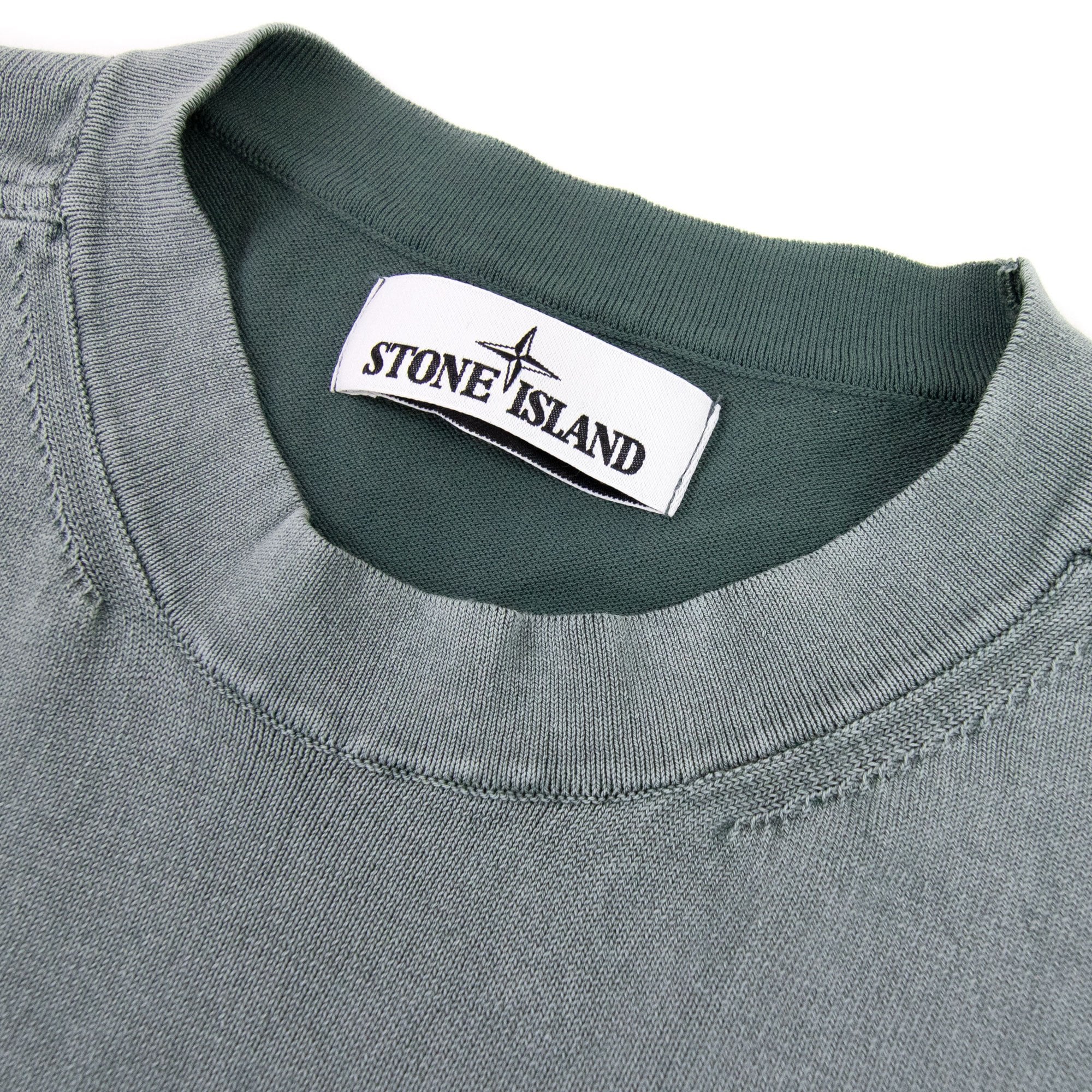 Stone Island 554d9 Knitwear Sweatshirt Green V0057