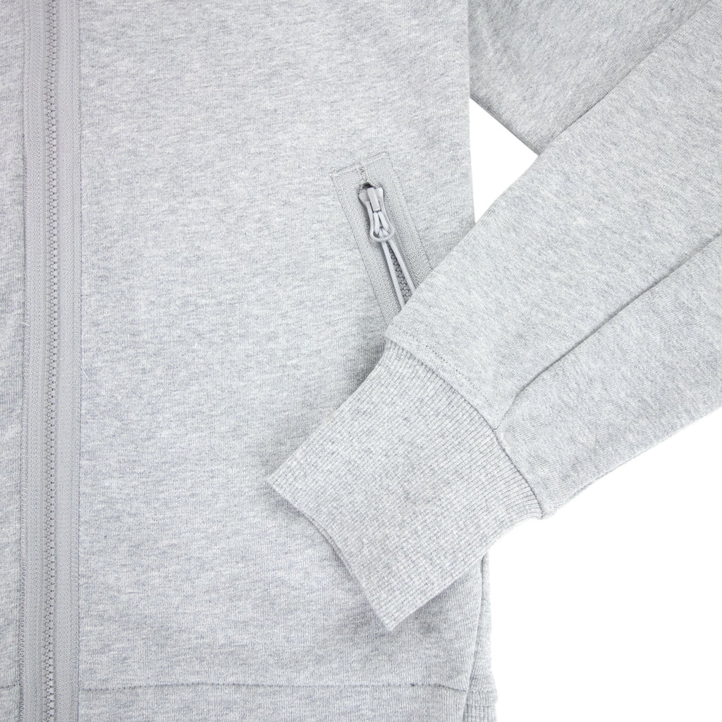 CP Company Front Goggle Diagonal Fleece Hoody Grey M93