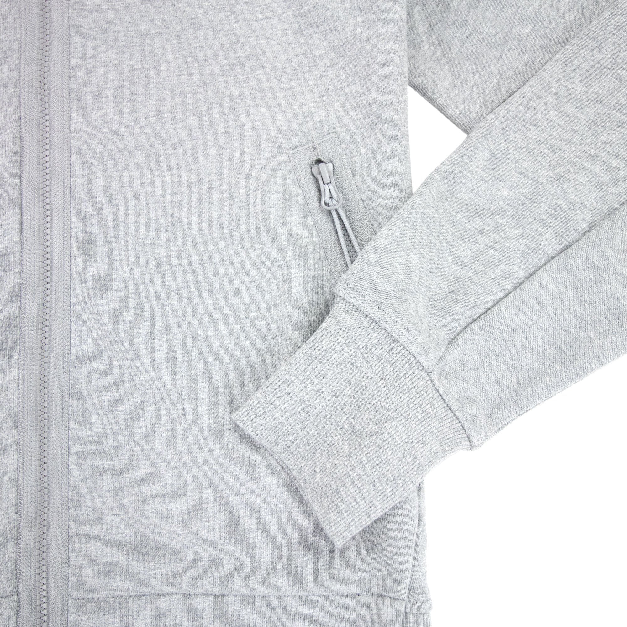 CP Company Front Goggle Diagonal Fleece Hoody Grey M93