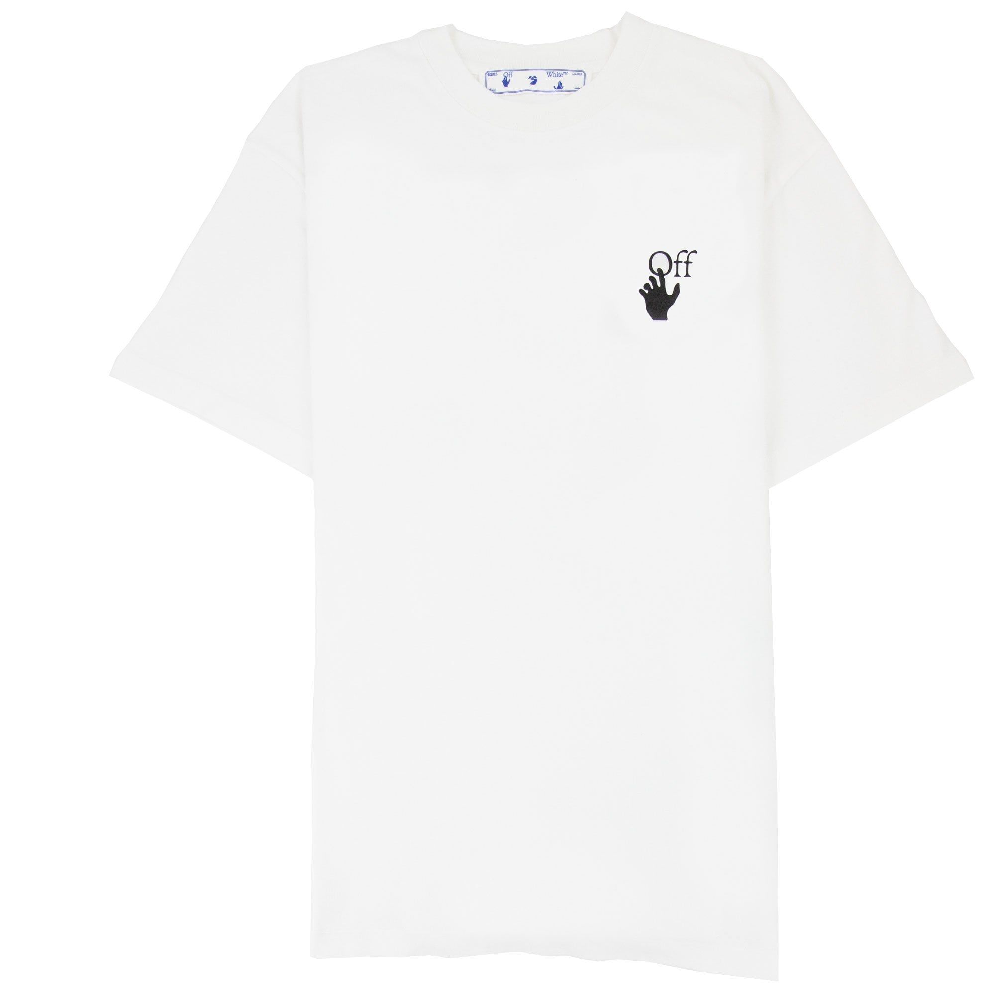 Off White Degrade Arrow S/s Over T Shirt White/black