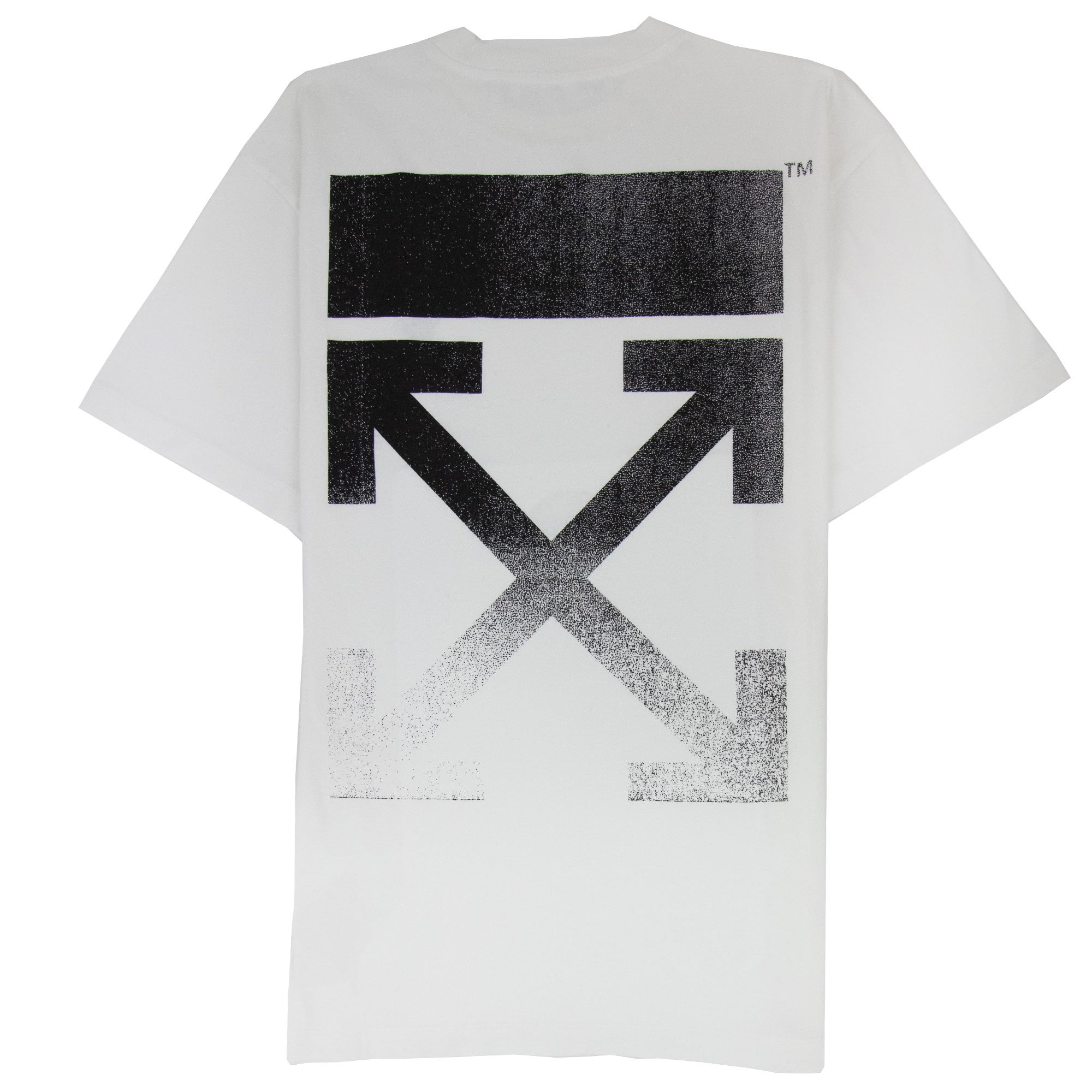 Off White Degrade Arrow S/s Over T Shirt White/black