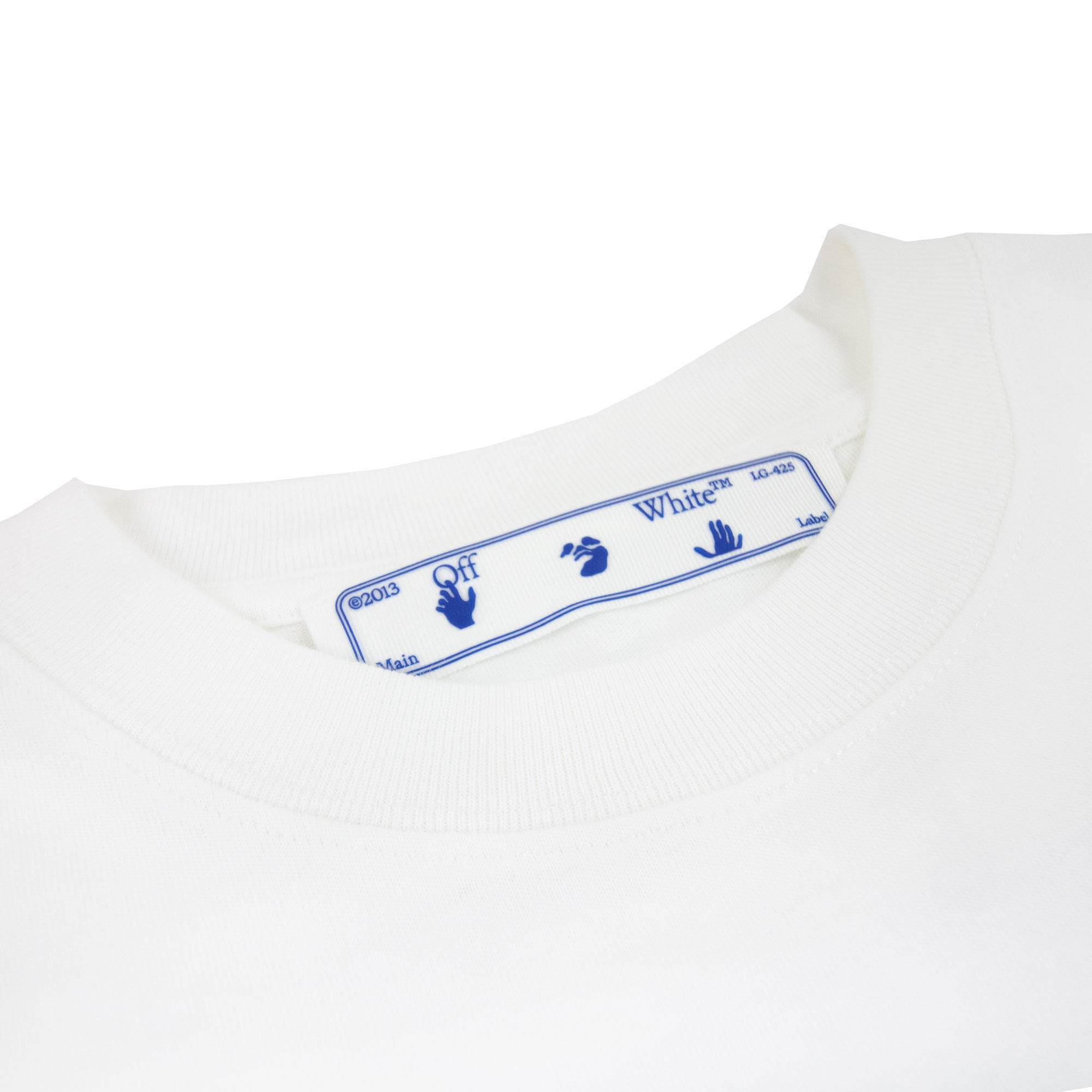 Off White Degrade Arrow S/s Over T Shirt White/black