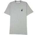 Off White Degrade Arrow S/s Over T Shirt Melange Grey
