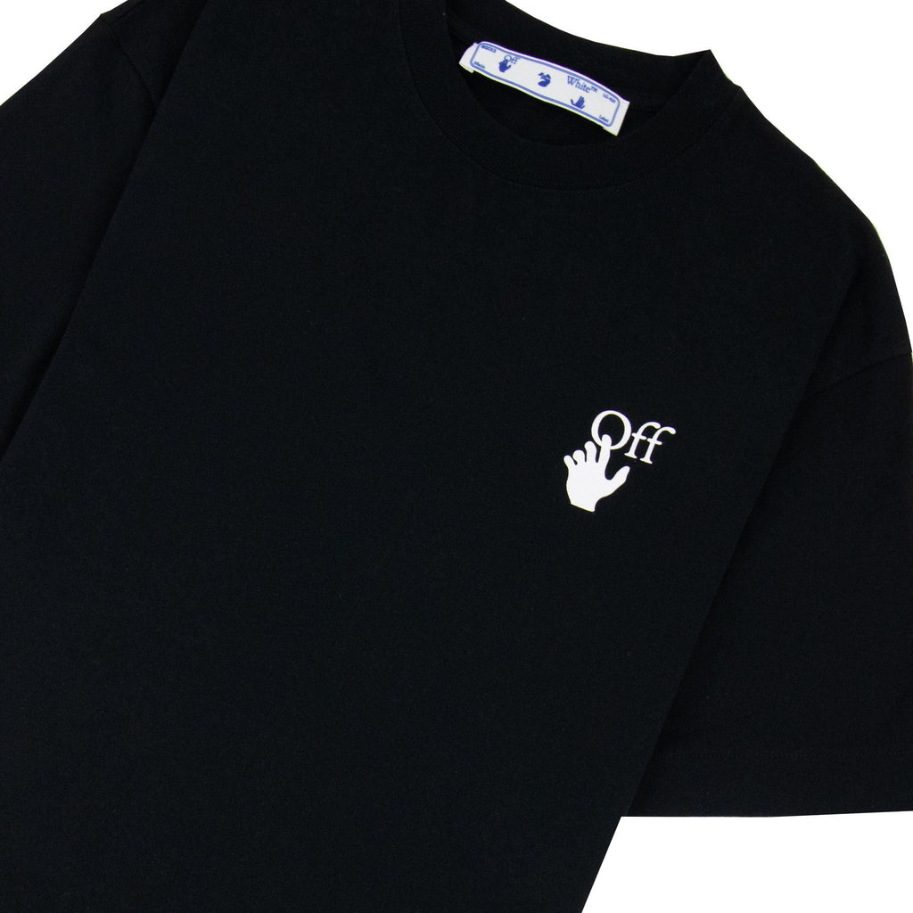 Off White Carav Arrow S/s Over Skate T Shirt Black/white
