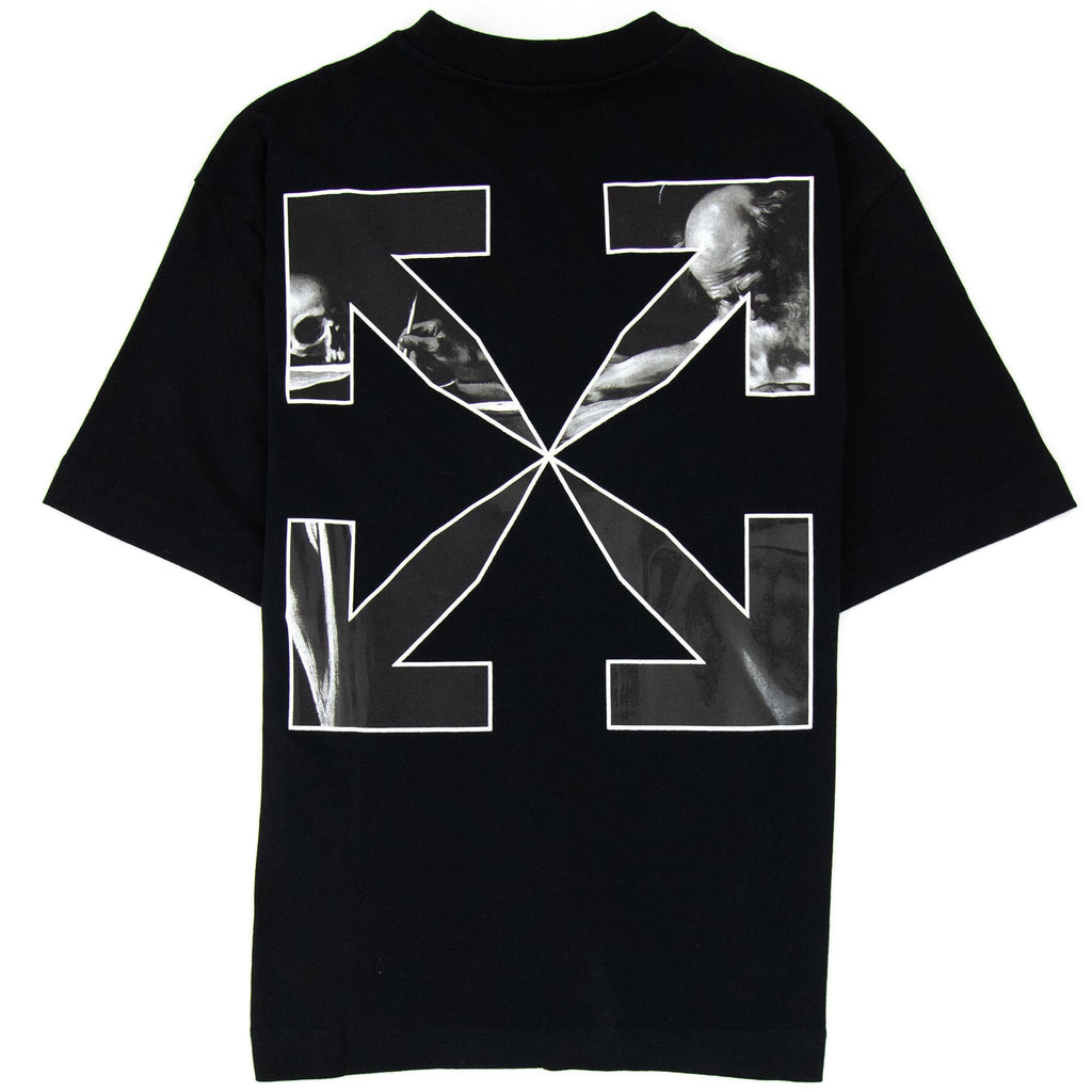 Off White Carav Arrow S/s Over Skate T Shirt Black/white