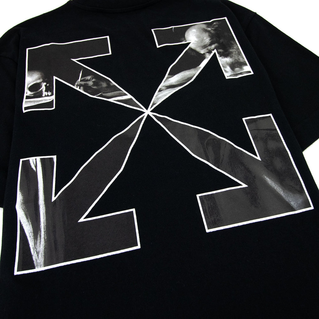 Off White Carav Arrow S/s Over Skate T Shirt Black/white