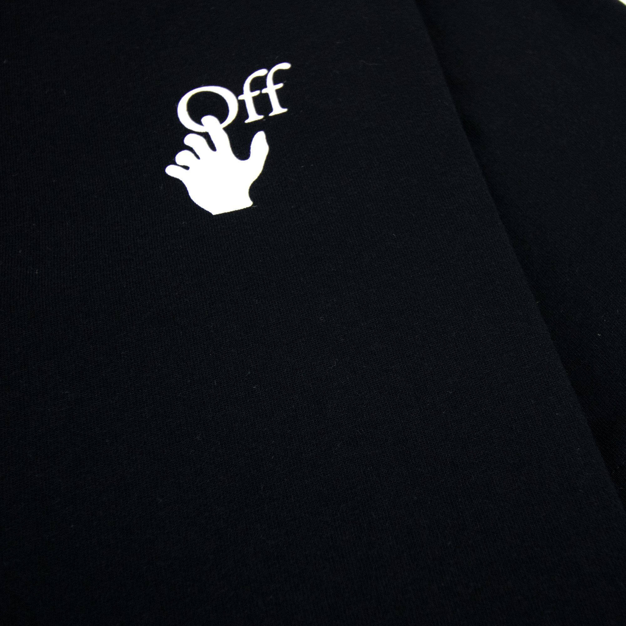 Off White Carav Arrow S/s Over Skate T Shirt Black/white
