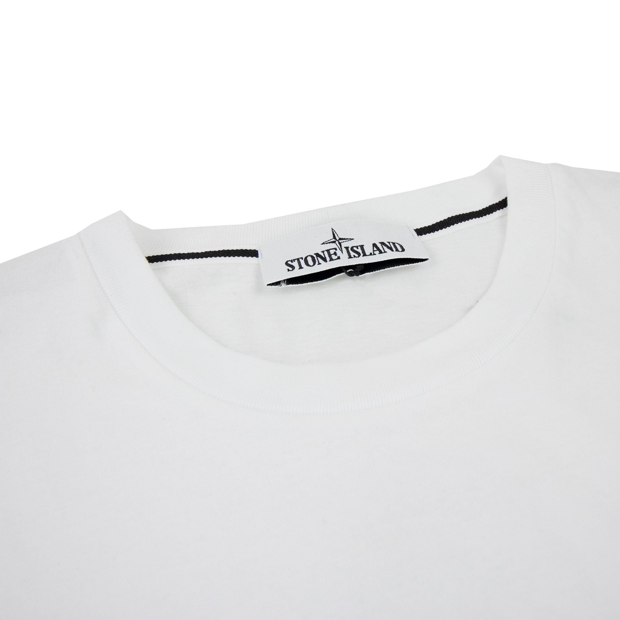 Stone Island Archivio Print T Shirt White V0001
