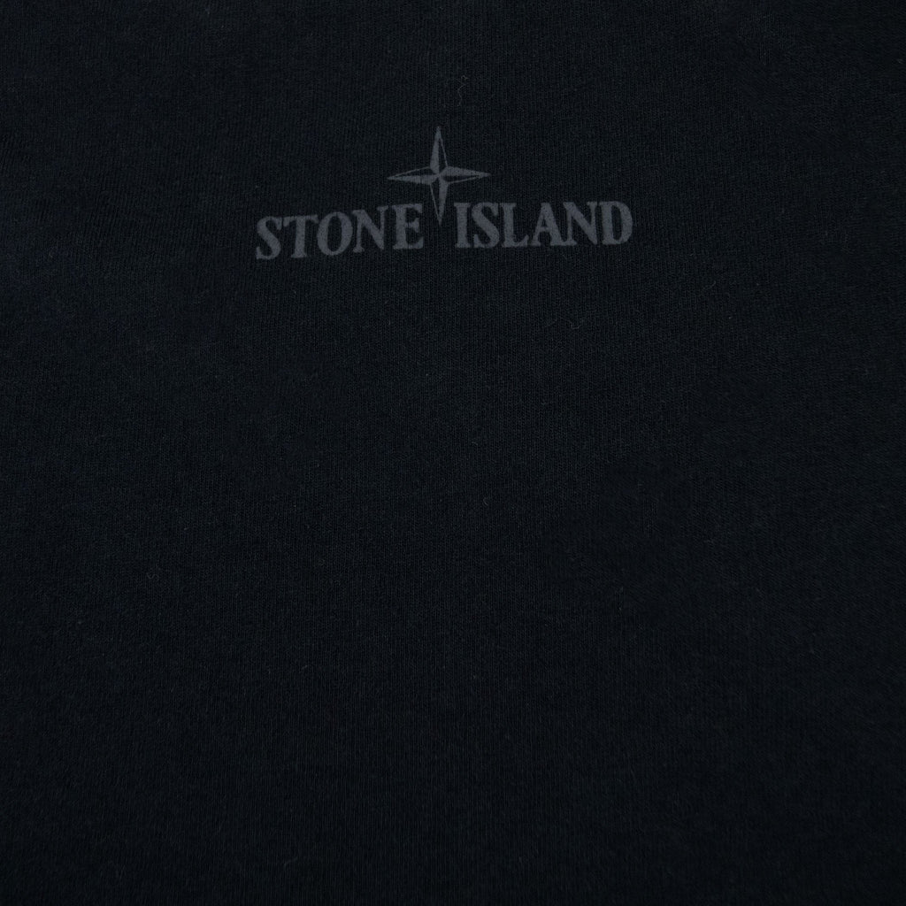 Stone Island Pocket Logo T Shirt Black V0029
