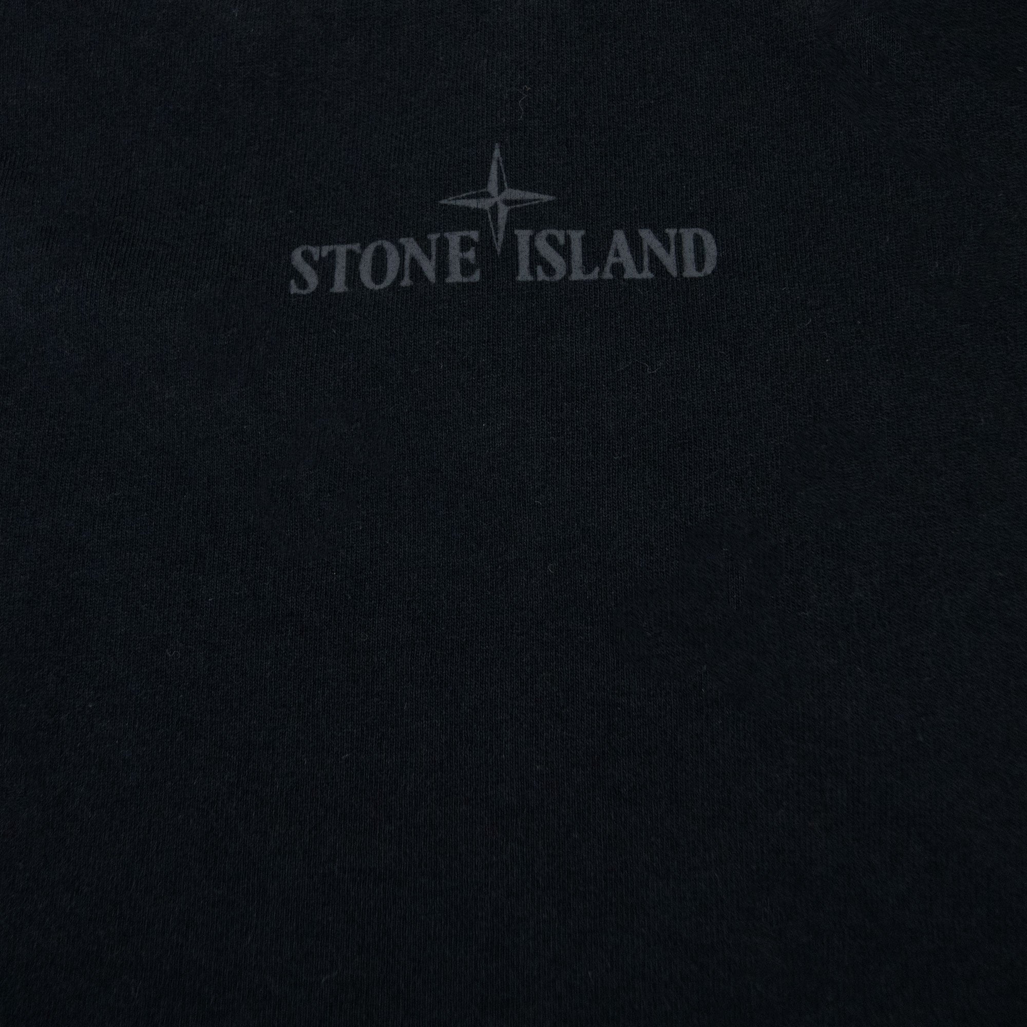 Stone Island Pocket Logo T Shirt Black V0029