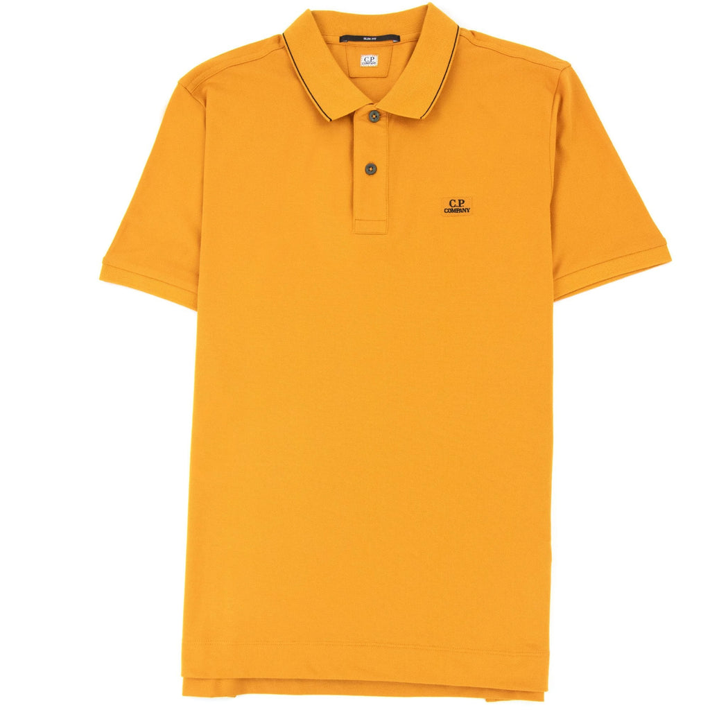 Cp Company Stretch Piquet Polo Desert Sun 436