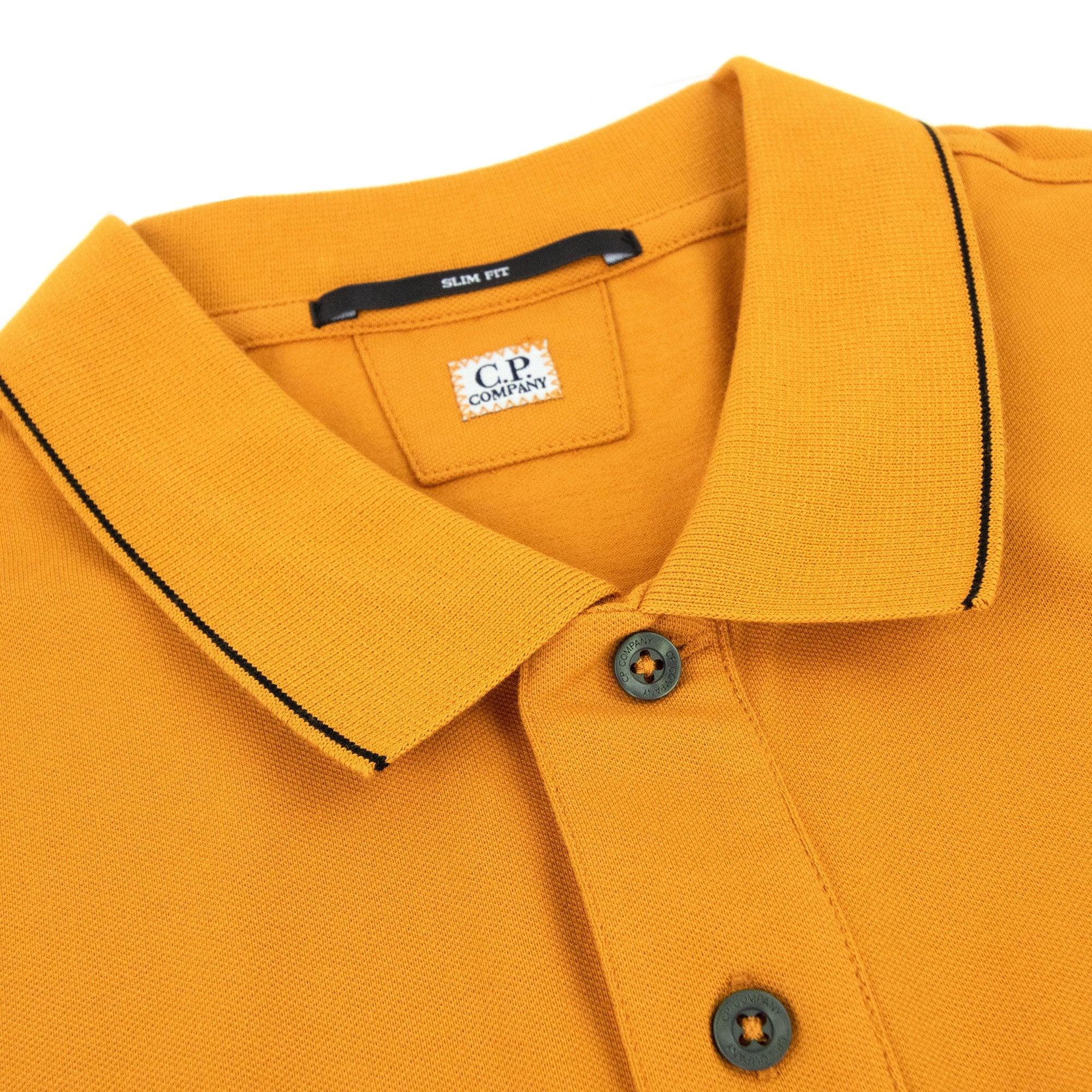 Cp Company Stretch Piquet Polo Desert Sun 436