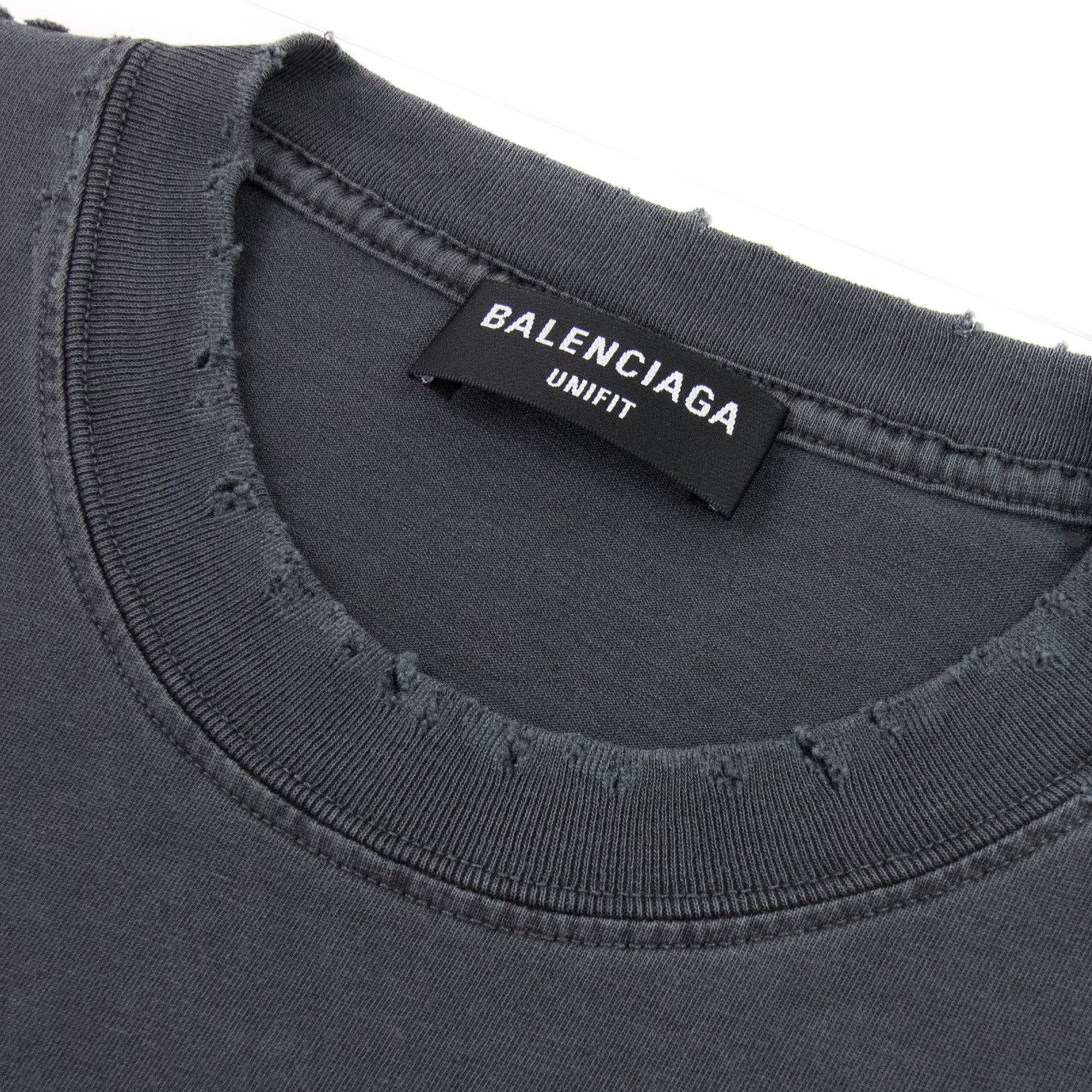 Balenciaga This Is Not The New T-shirt Dark Grey