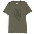 CP Company 30/1 Short Sleeve T Shirt Stone Gray 665