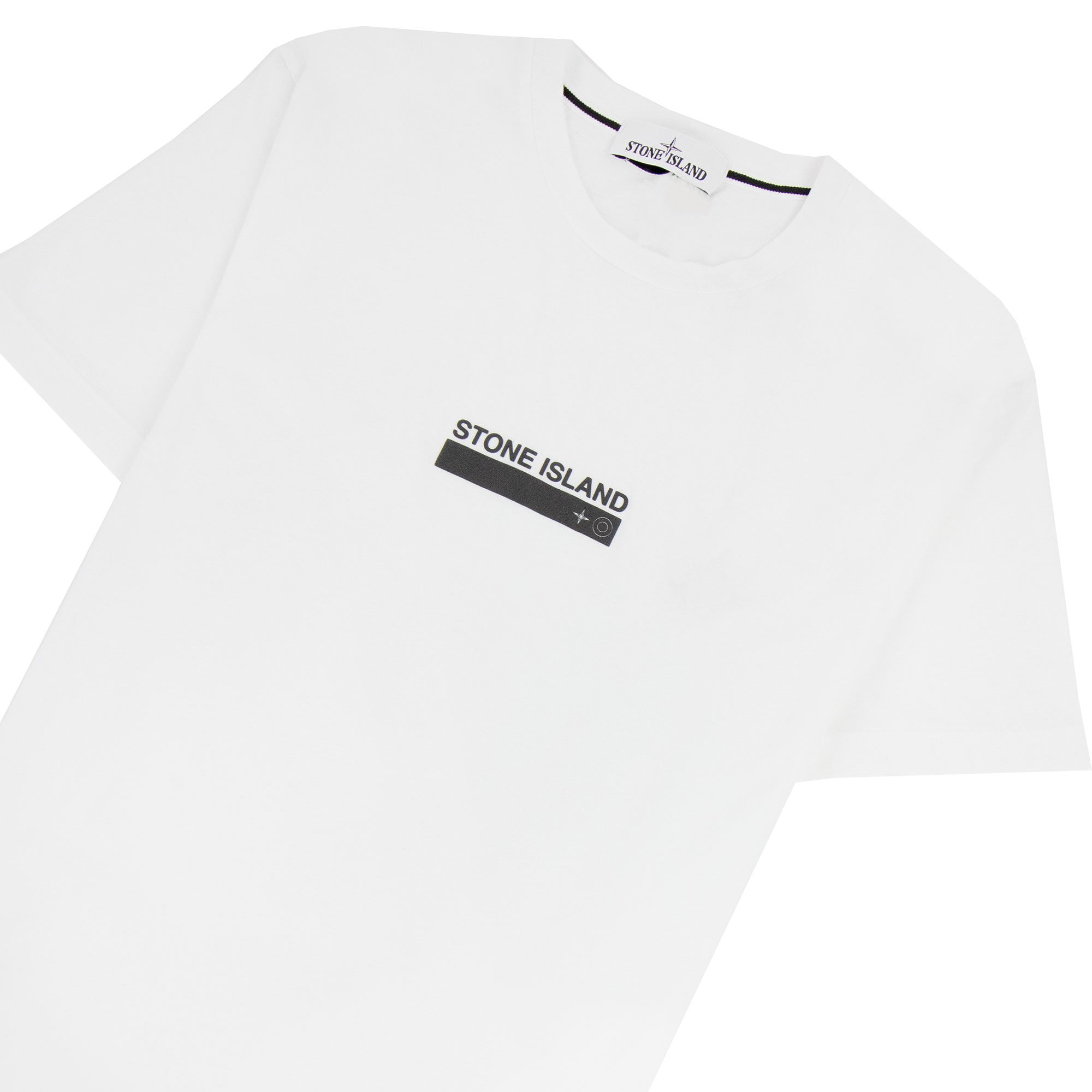 Stone Island 2ns55 Small Logo One White V0001