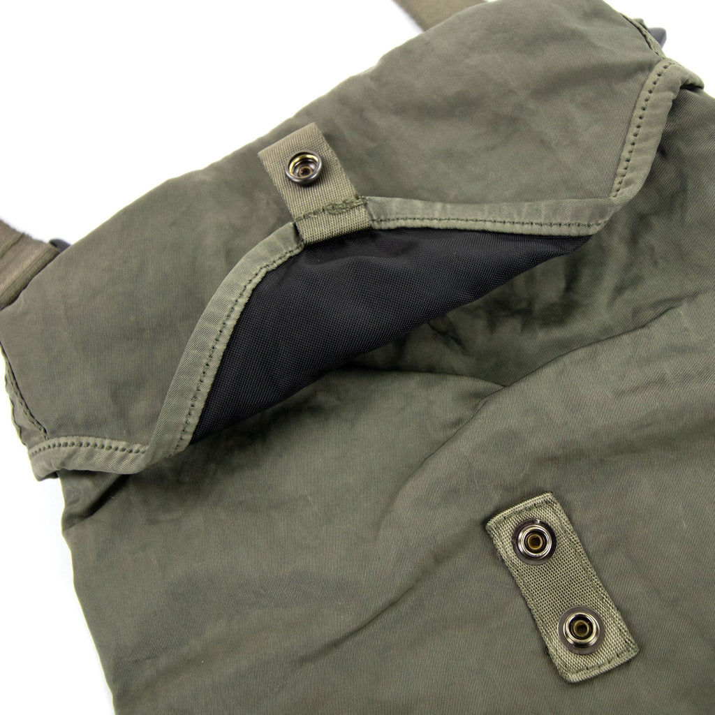 CP Company Nylon B Garment Dyed Crossbody Lens Bag Khaki 665
