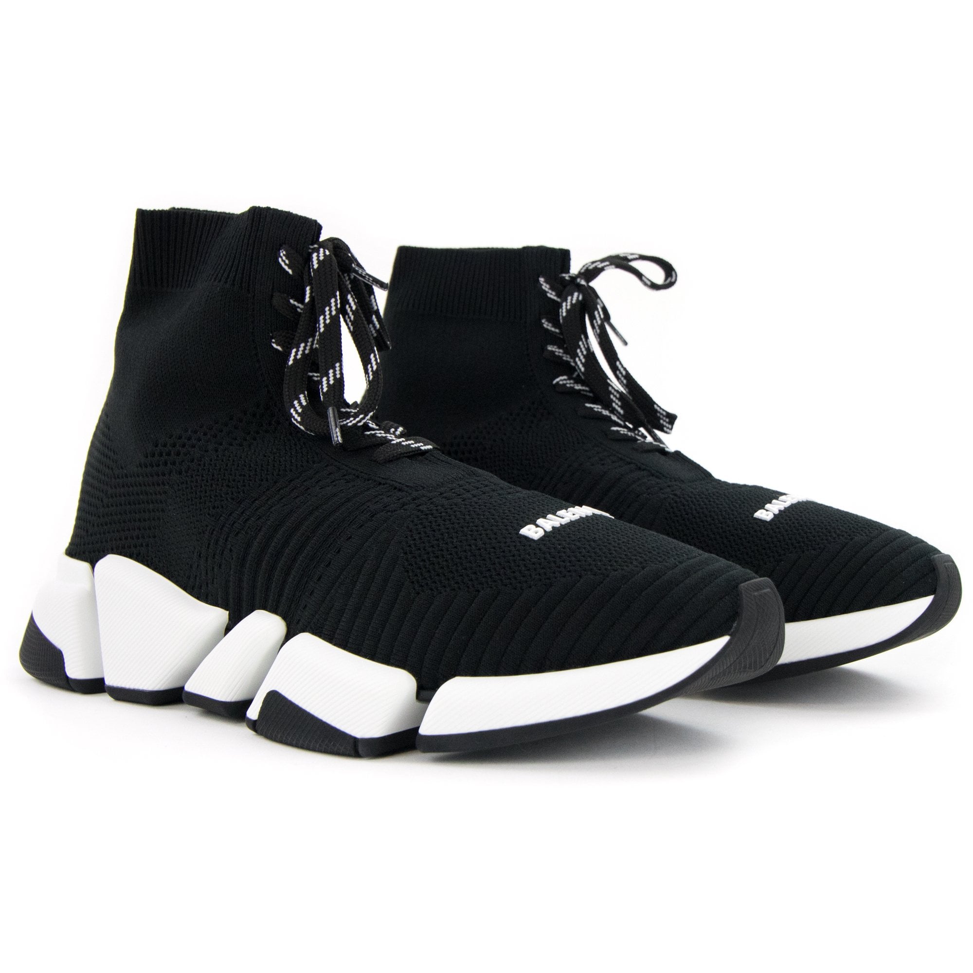 Balenciaga Speed 2.0 Lace Sneaker Black/white