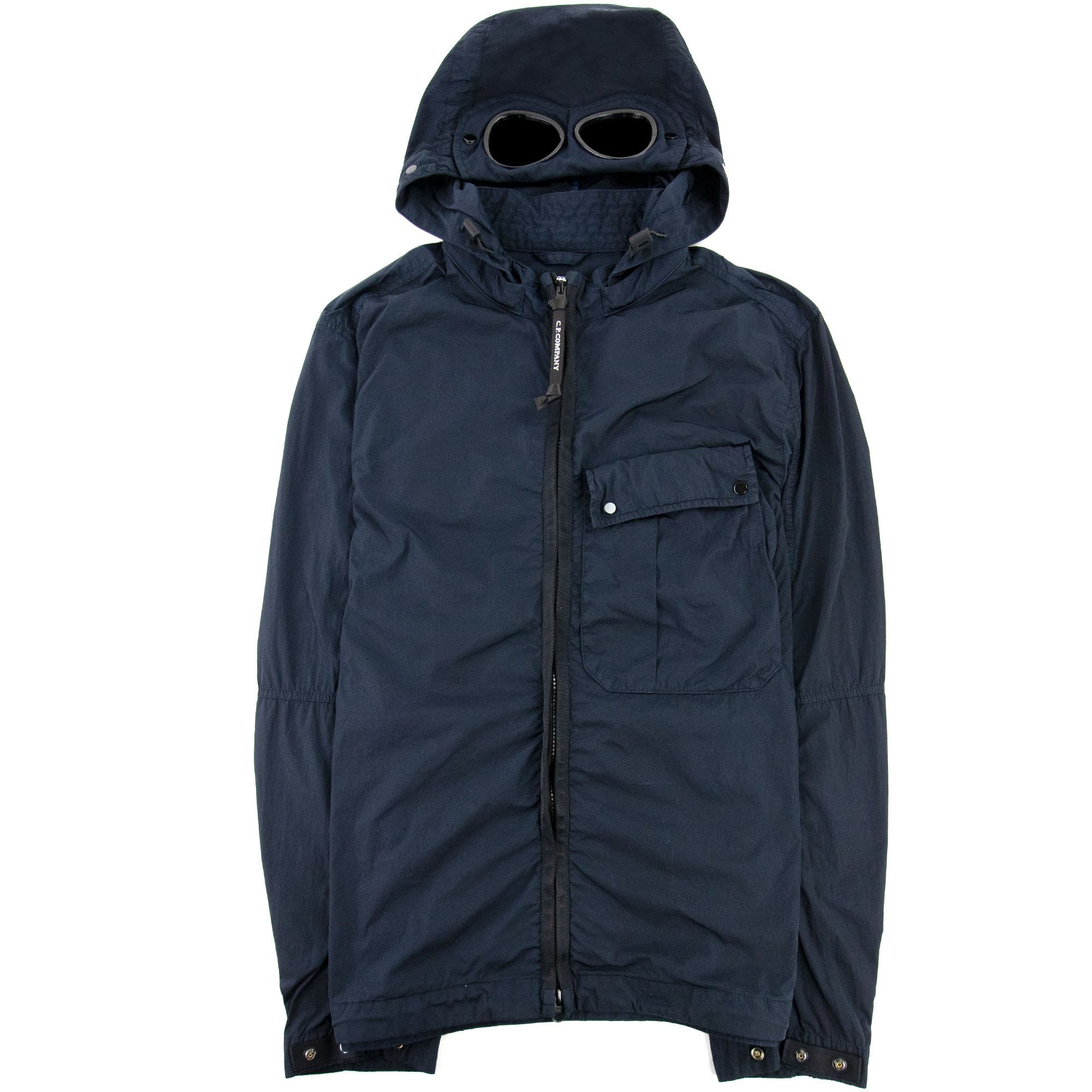CP Company Cp Company Chrome-r Mixed Garment Dyed Goggle Overshirt