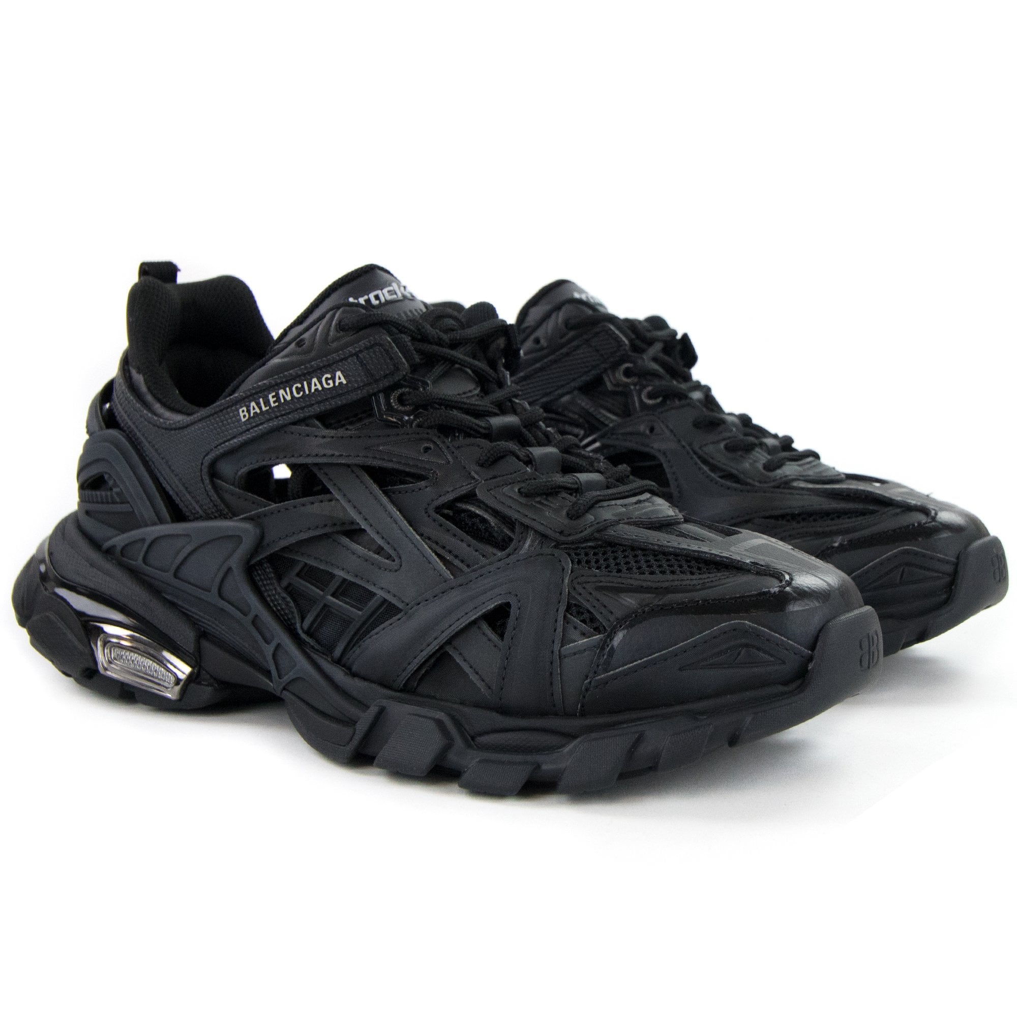 Balenciaga Track 2 Open Sneaker Black – Onu