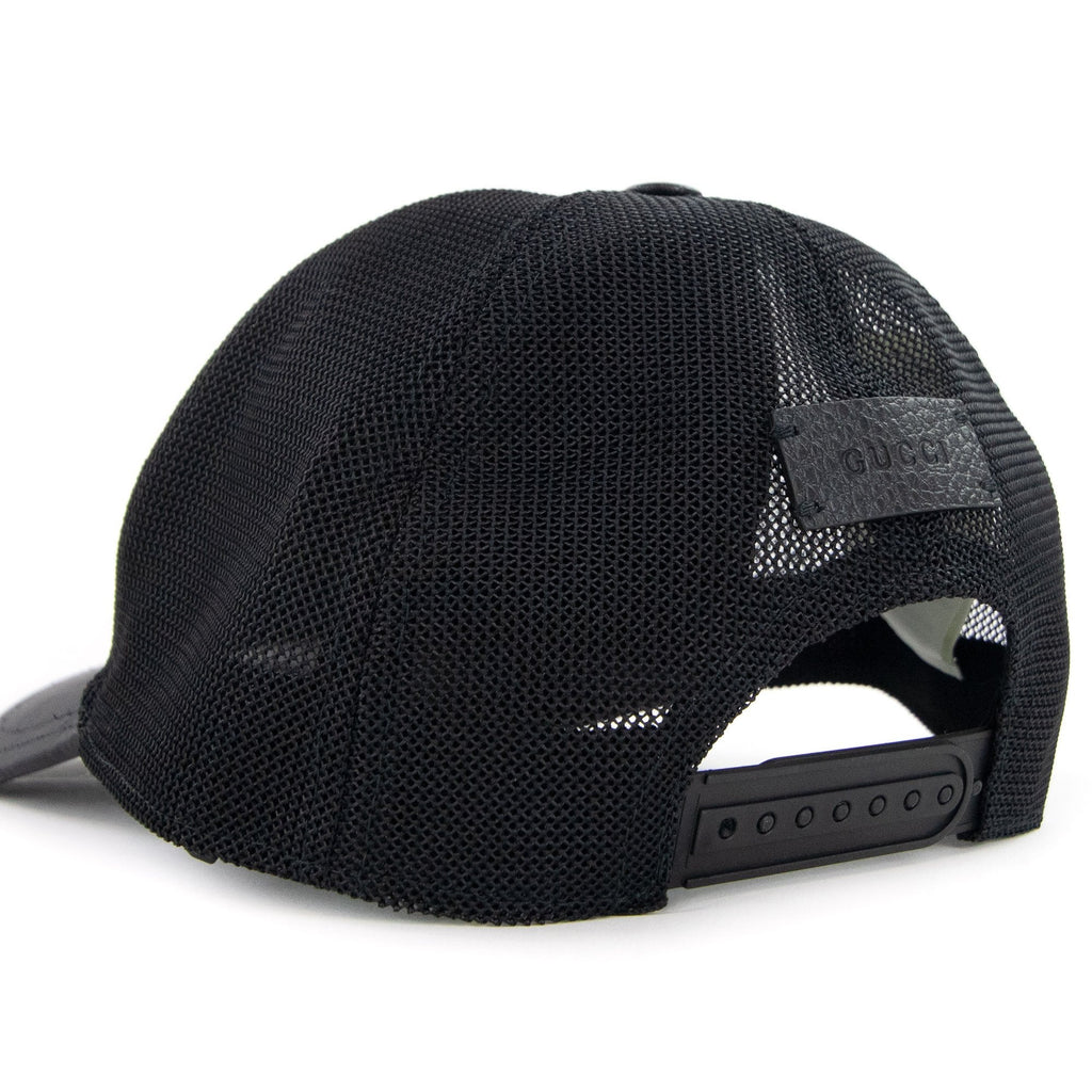 Gucci Monogram Mesh Cap Black