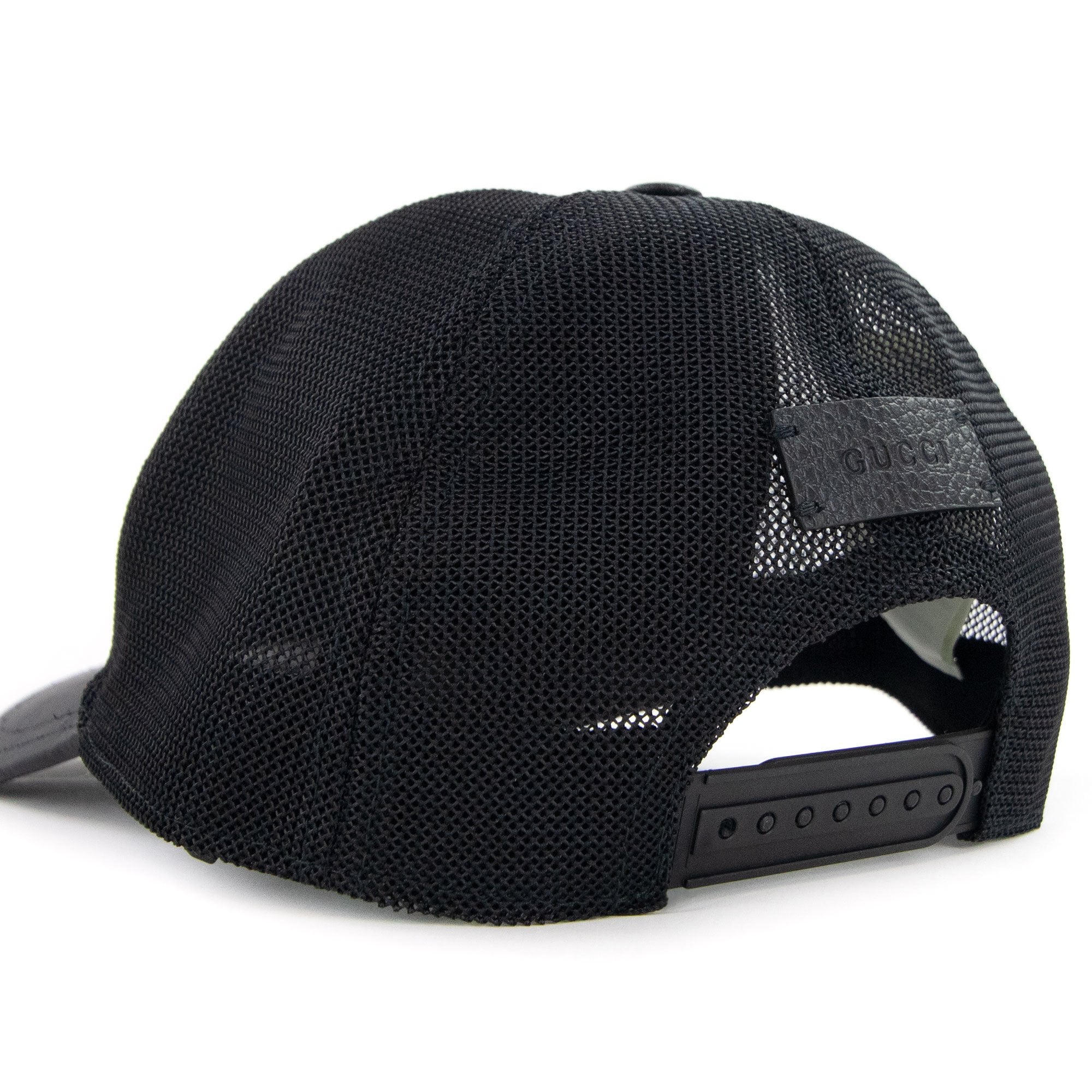 Gucci Monogram Mesh Cap Black