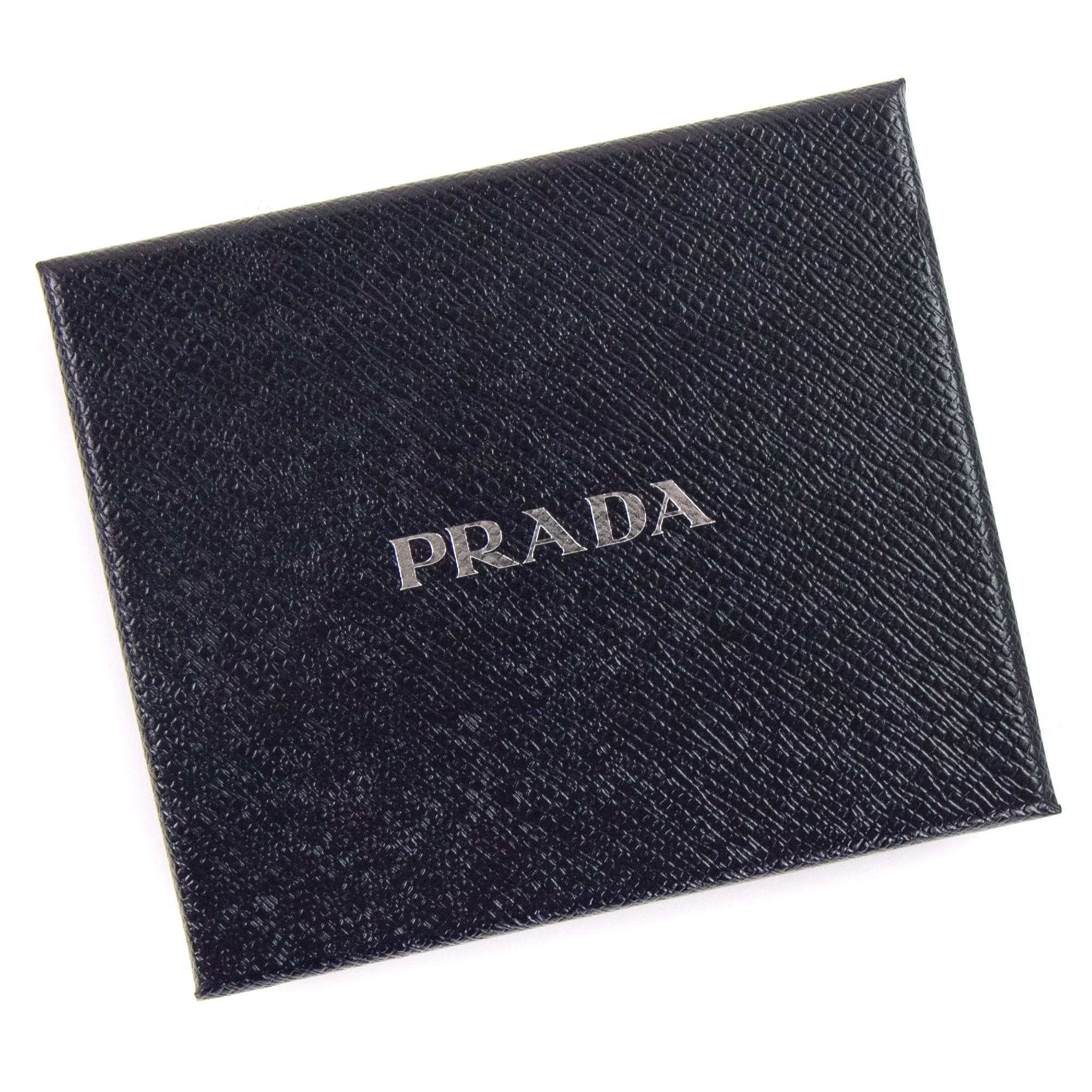 Prada Saffiano Leather Wallet Black