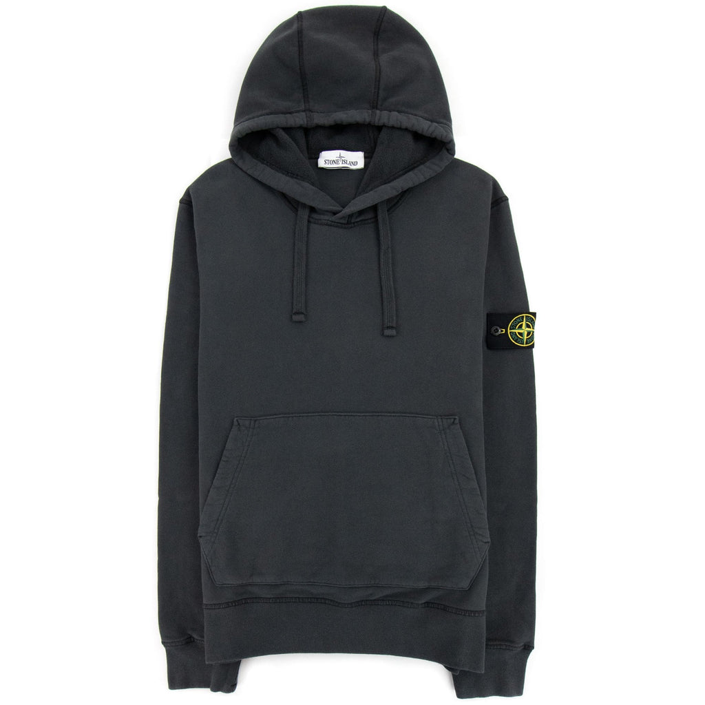 Stone Island 64151 Hooded Sweatshirt Charcoal V0065