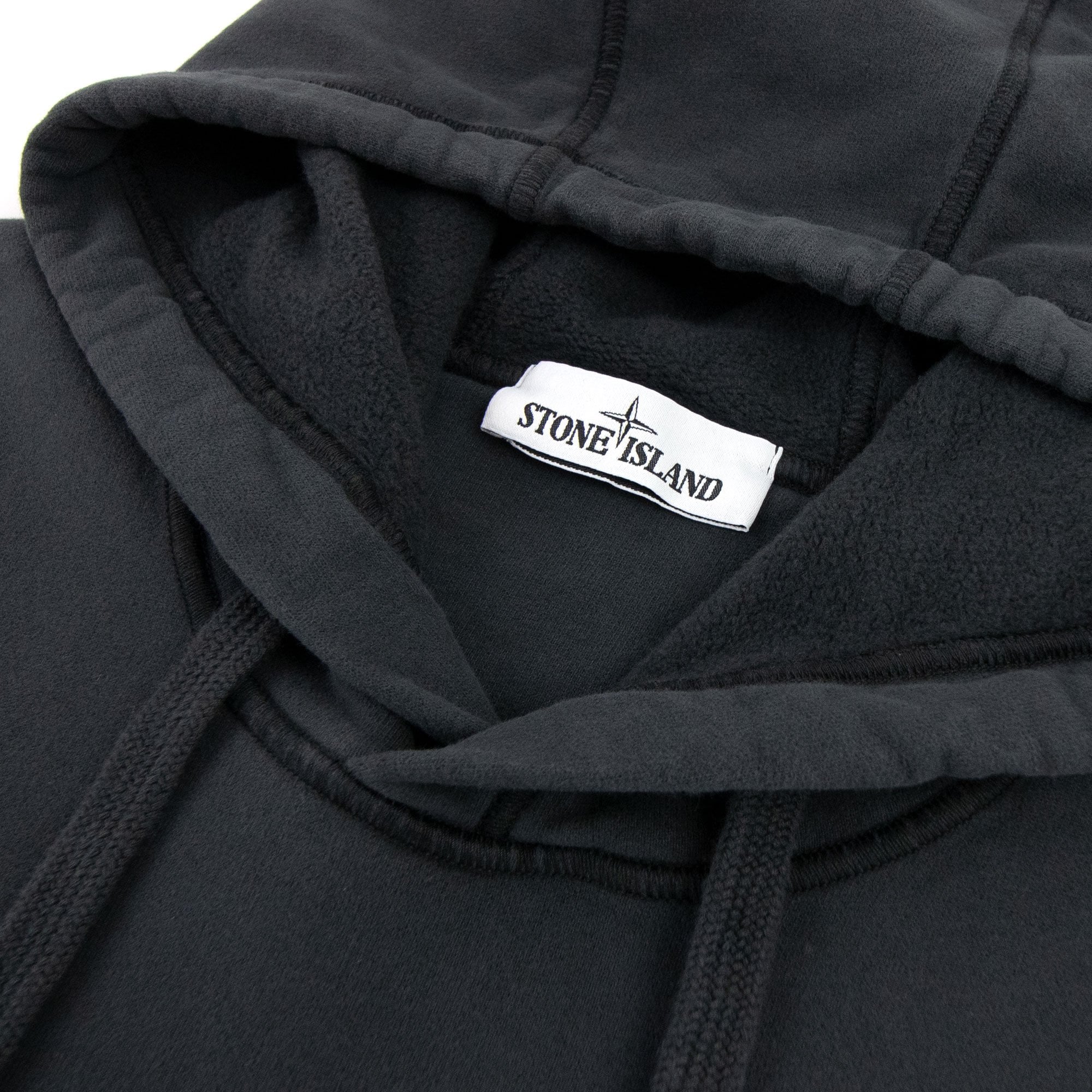 Stone Island 64151 Hooded Sweatshirt Charcoal V0065