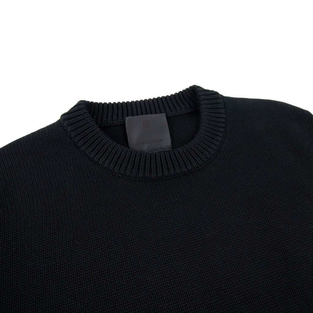 Givenchy 4G Cotton Knit Sweater Black