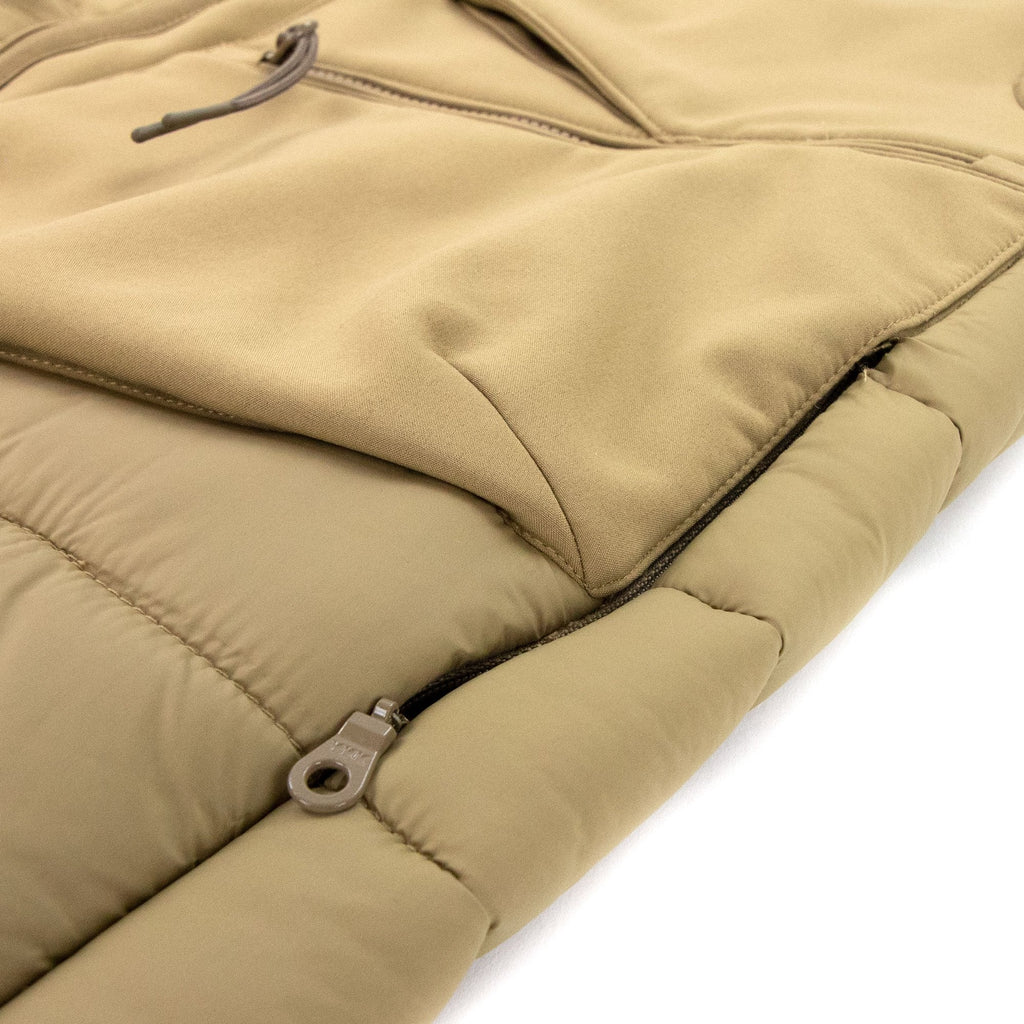 CP Company Shell Mixed Goggle Gilet Mustard 326