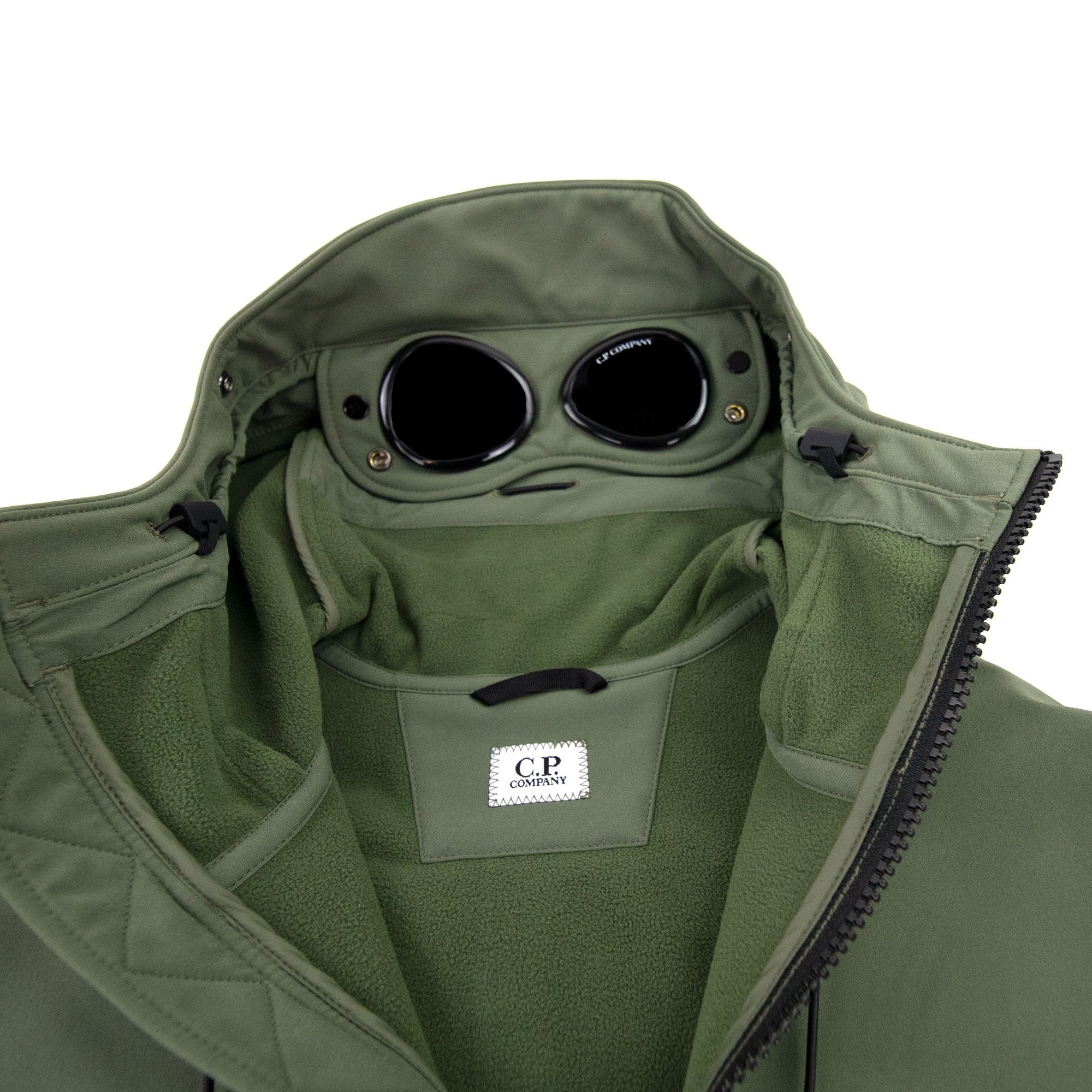 CP Company Soft Shell Jacket Khaki 665