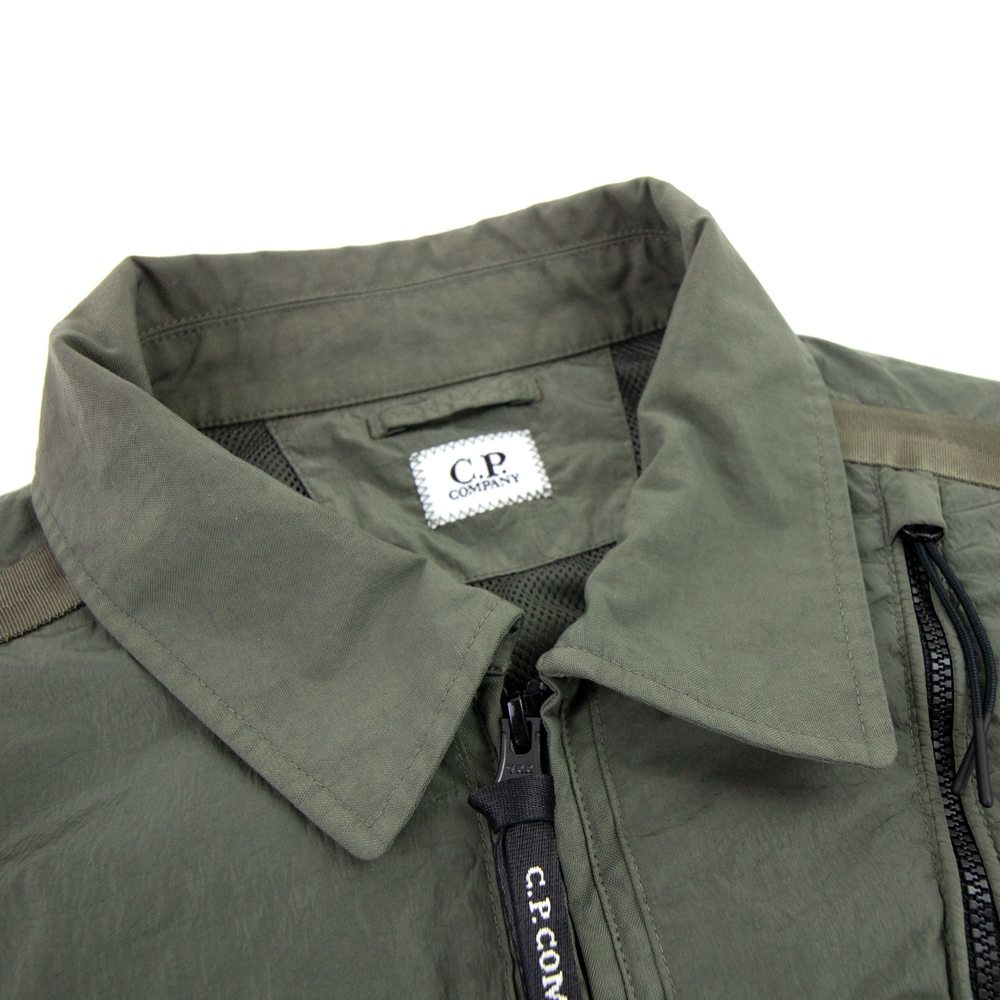 CP Company Taylon P Mixed Overshirt Stone Gray 665 | ONU – Onu