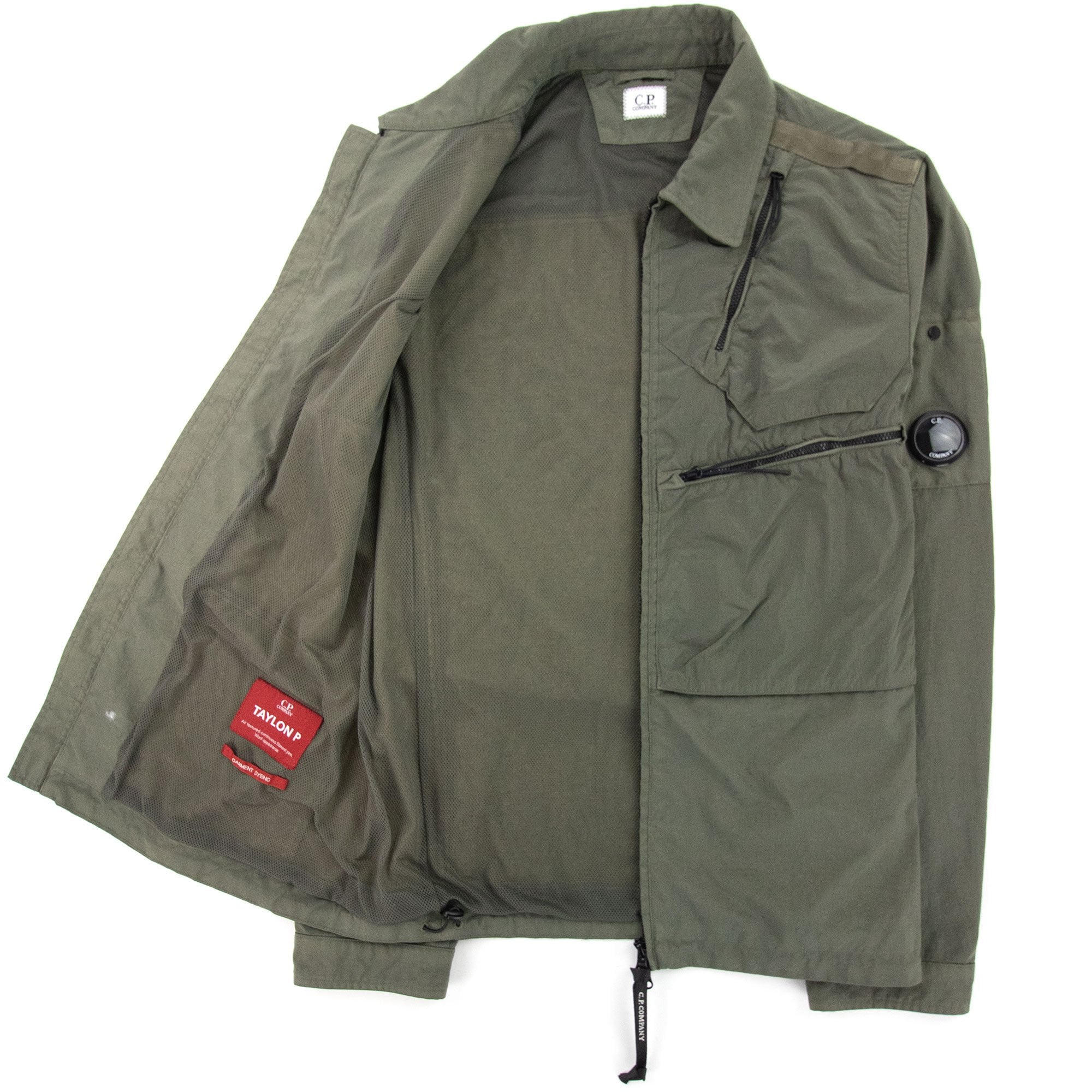 CP Company Taylon P Mixed Overshirt Stone Gray 665 | ONU – Onu