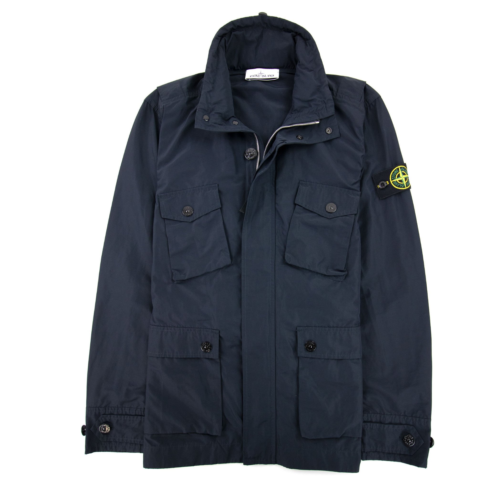 Stone Island 40922 Micro Reps Jacket Navy V0020