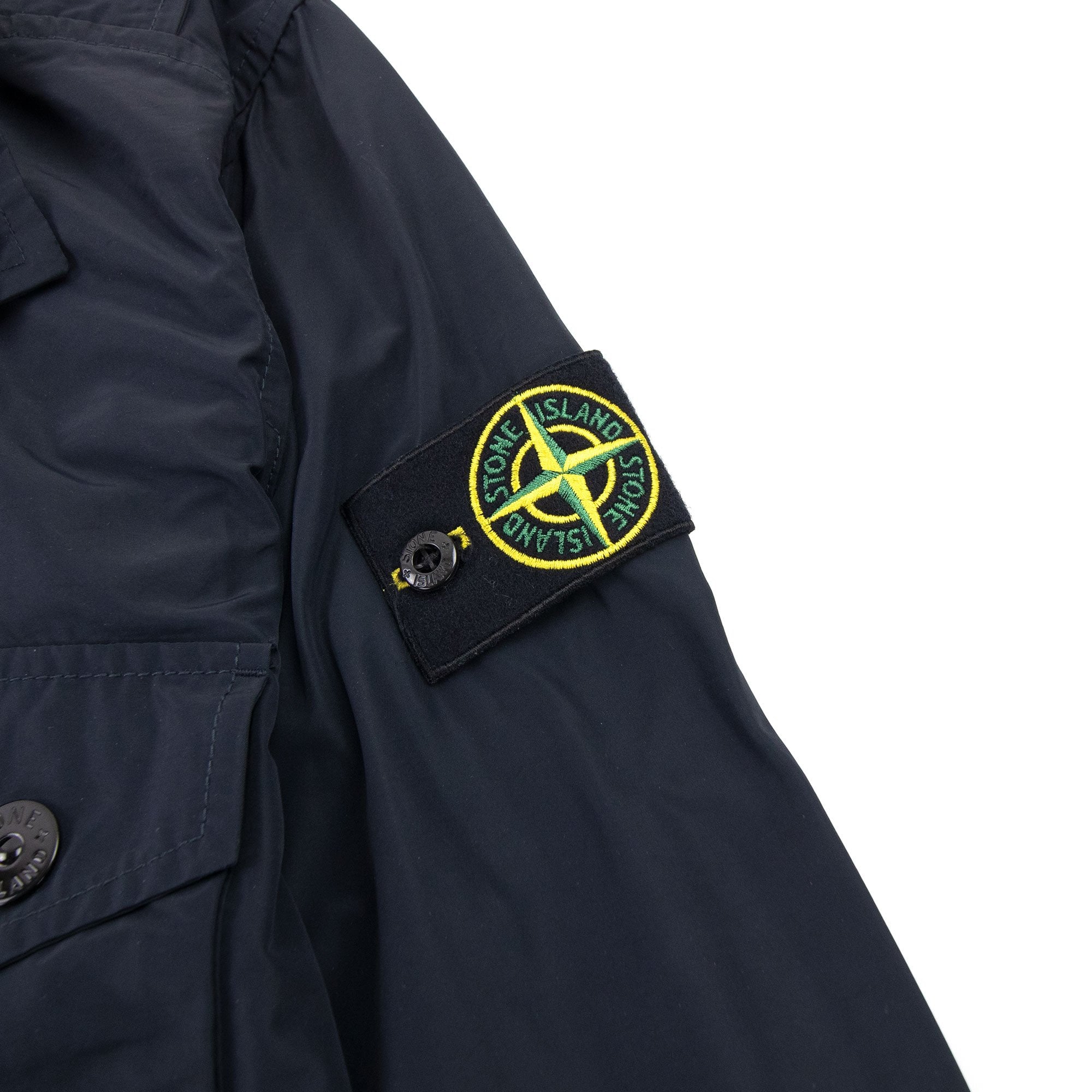 Stone Island 40922 Micro Reps Jacket Navy V0020