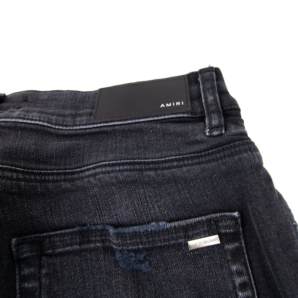 Amiri Mx1 Iridescent Jean Black