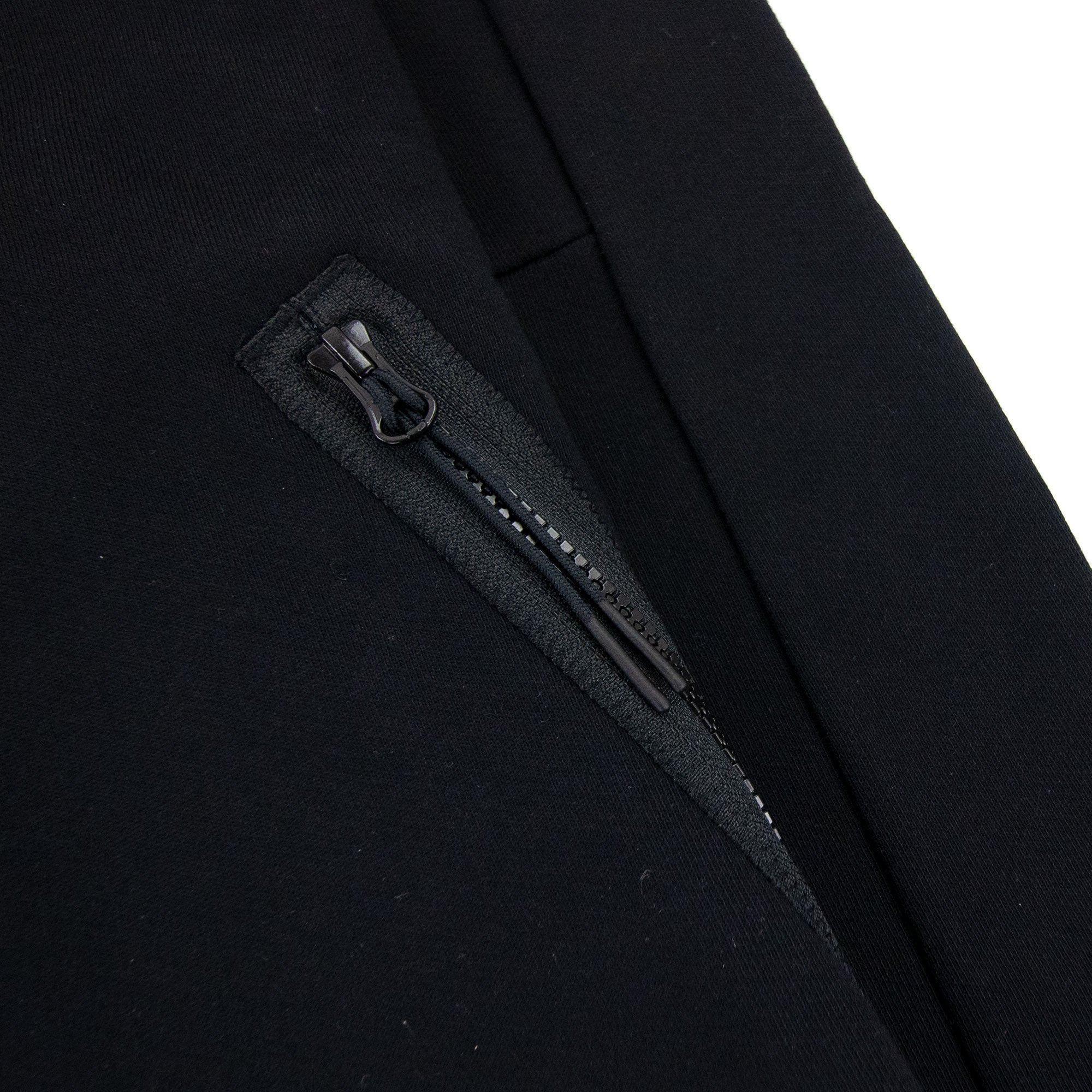 Cp Company Front Goggle Diagonal Fleece Hoody Black 999