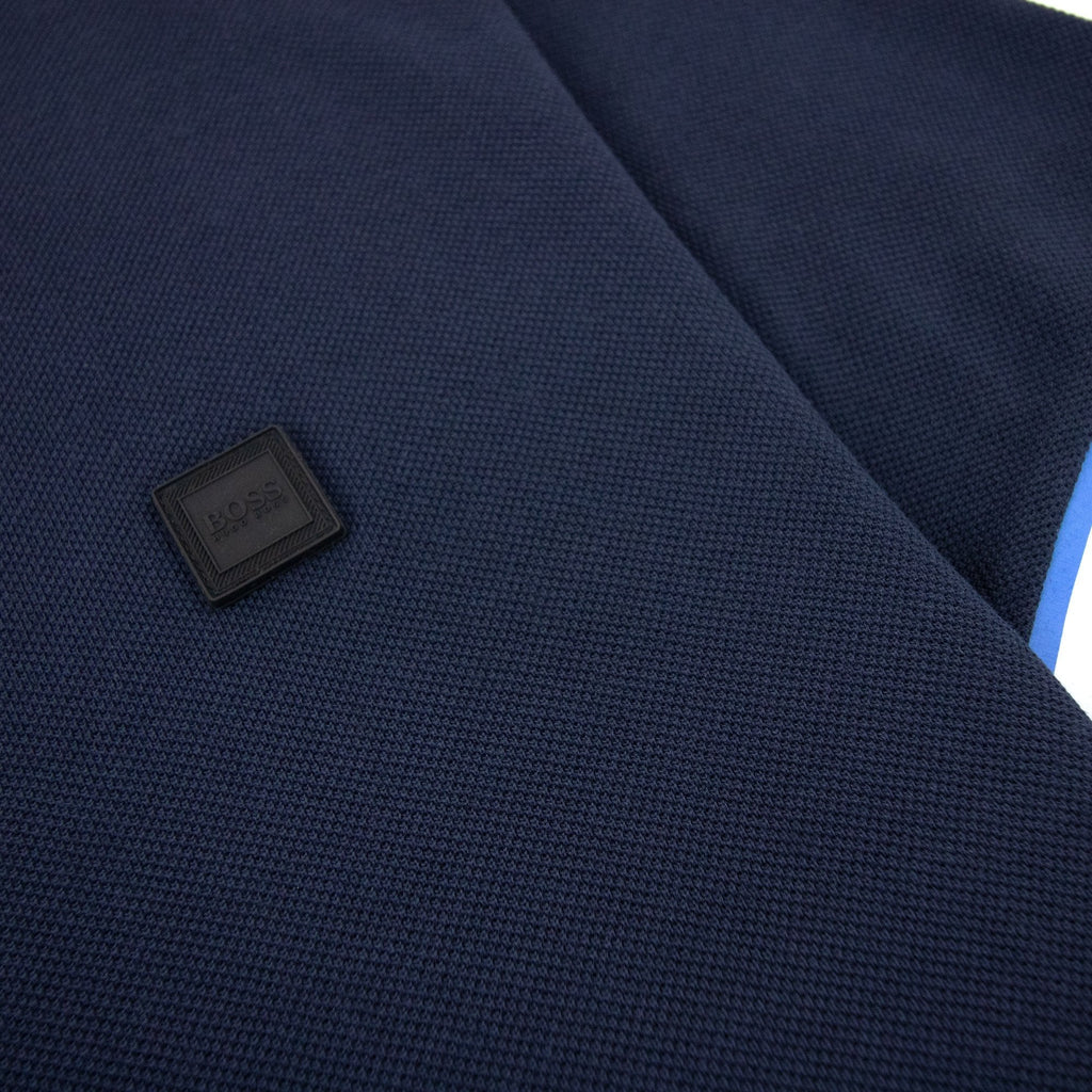 Hugo Boss Printcat Rubber Logo S/s Polo Navy 404