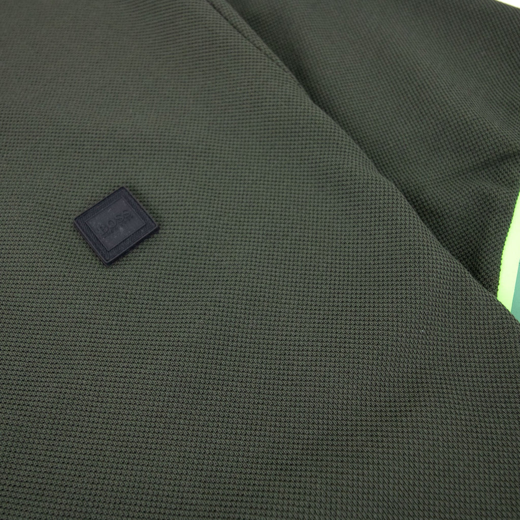 Hugo Boss Printcat Rubber Logo S/s Polo Khaki