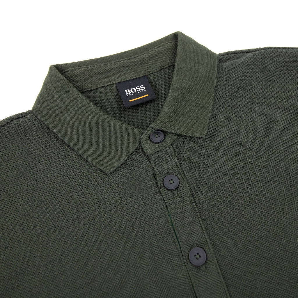 Hugo Boss Printcat Rubber Logo S/s Polo Khaki